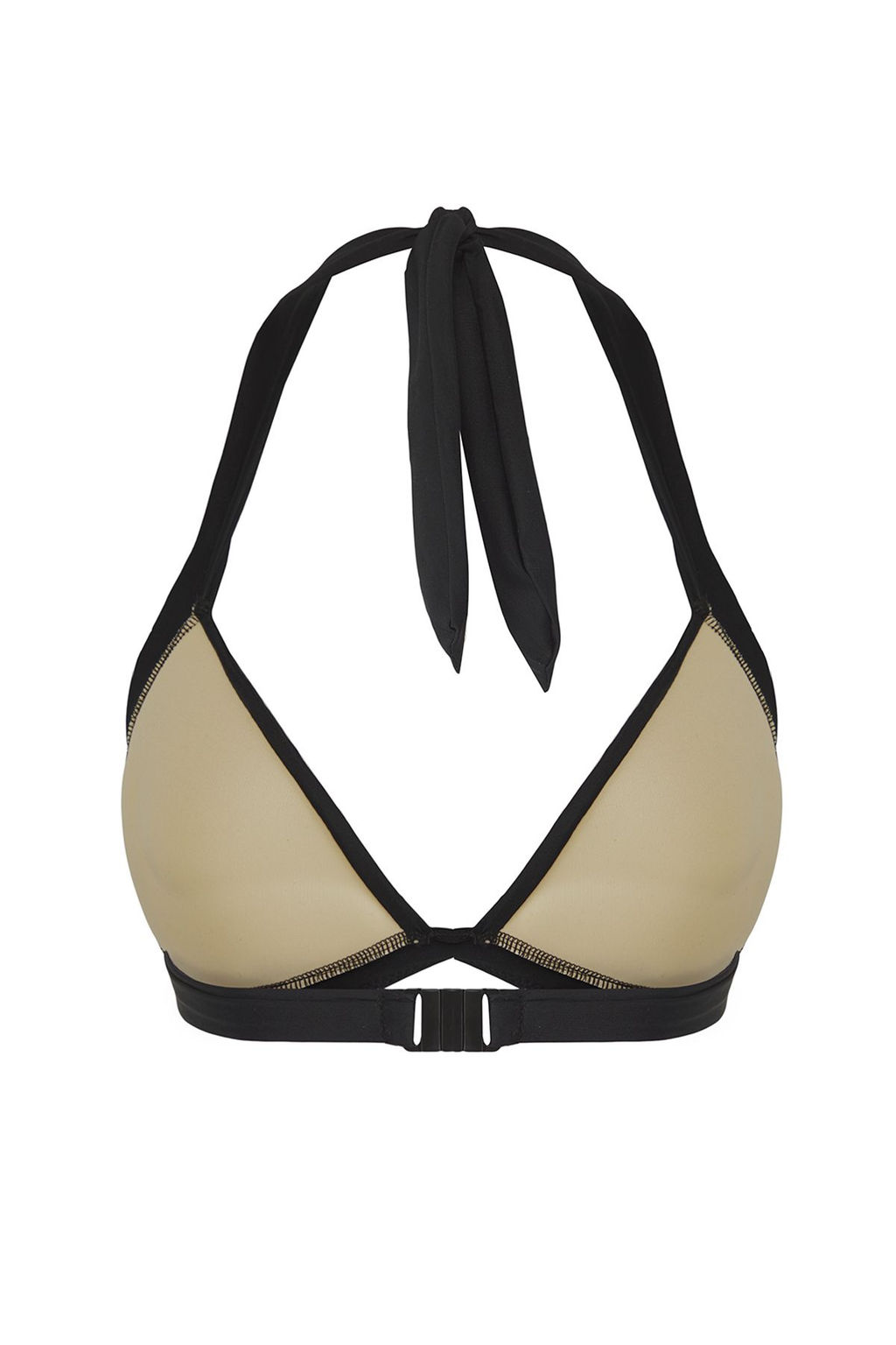 TRENDYOLMILLA Siyah Ucgen Boyundan Baglamal? Bikini Ustu TBESS25BU00051  фото 11