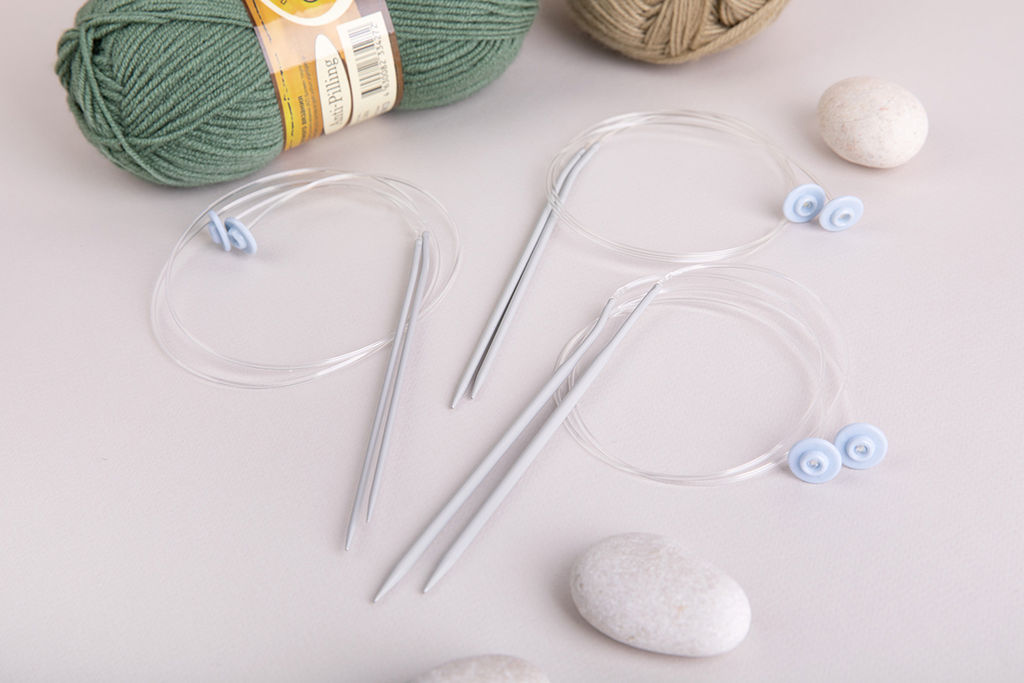 Спицы GAMMA раздельные на леске KNK алюминий d 4.0 мм 50 см 2 шт с фиксатором  фото 6