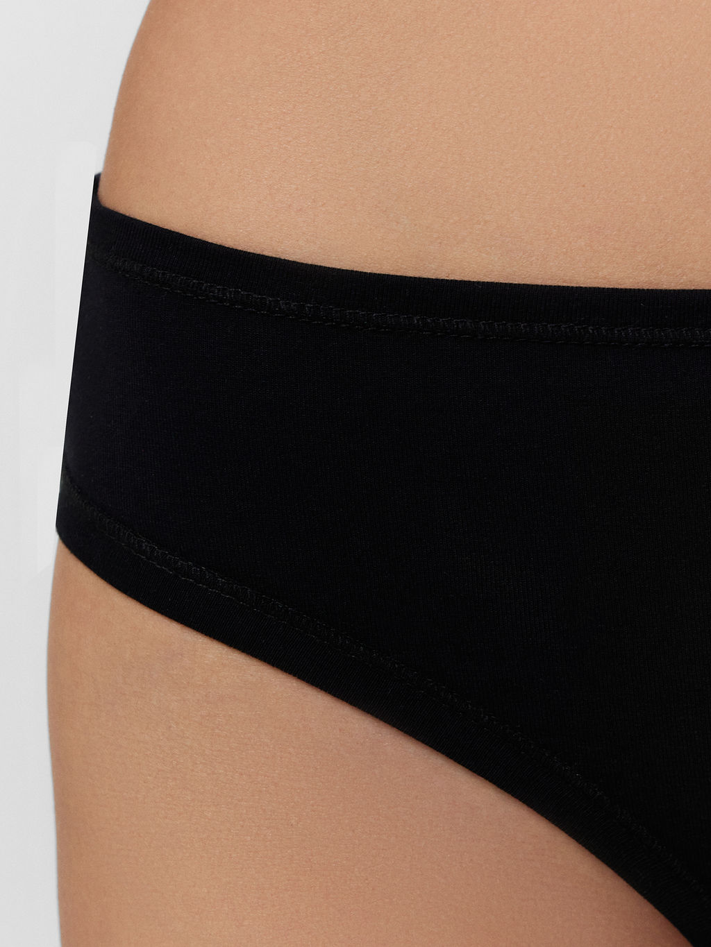 Цена за 2 штуки! Трусы бразилиана женские черные в наборе, 3 шт - Mark formelle фото 6