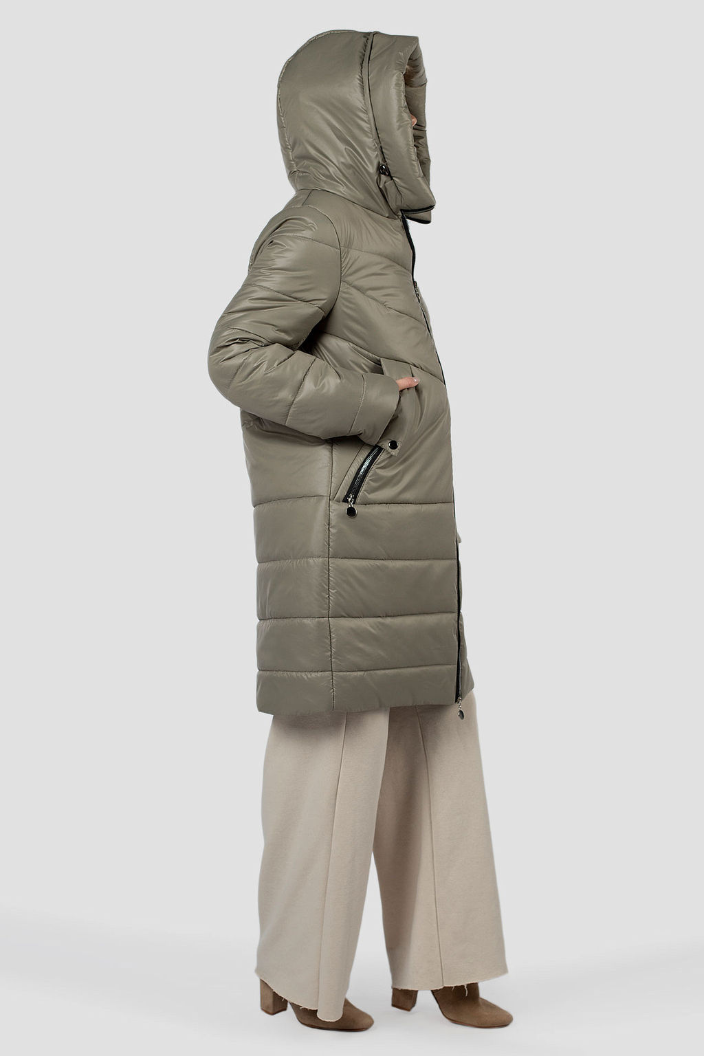 Куртка женская зимняя (синтепон 300) - El podio фото 5