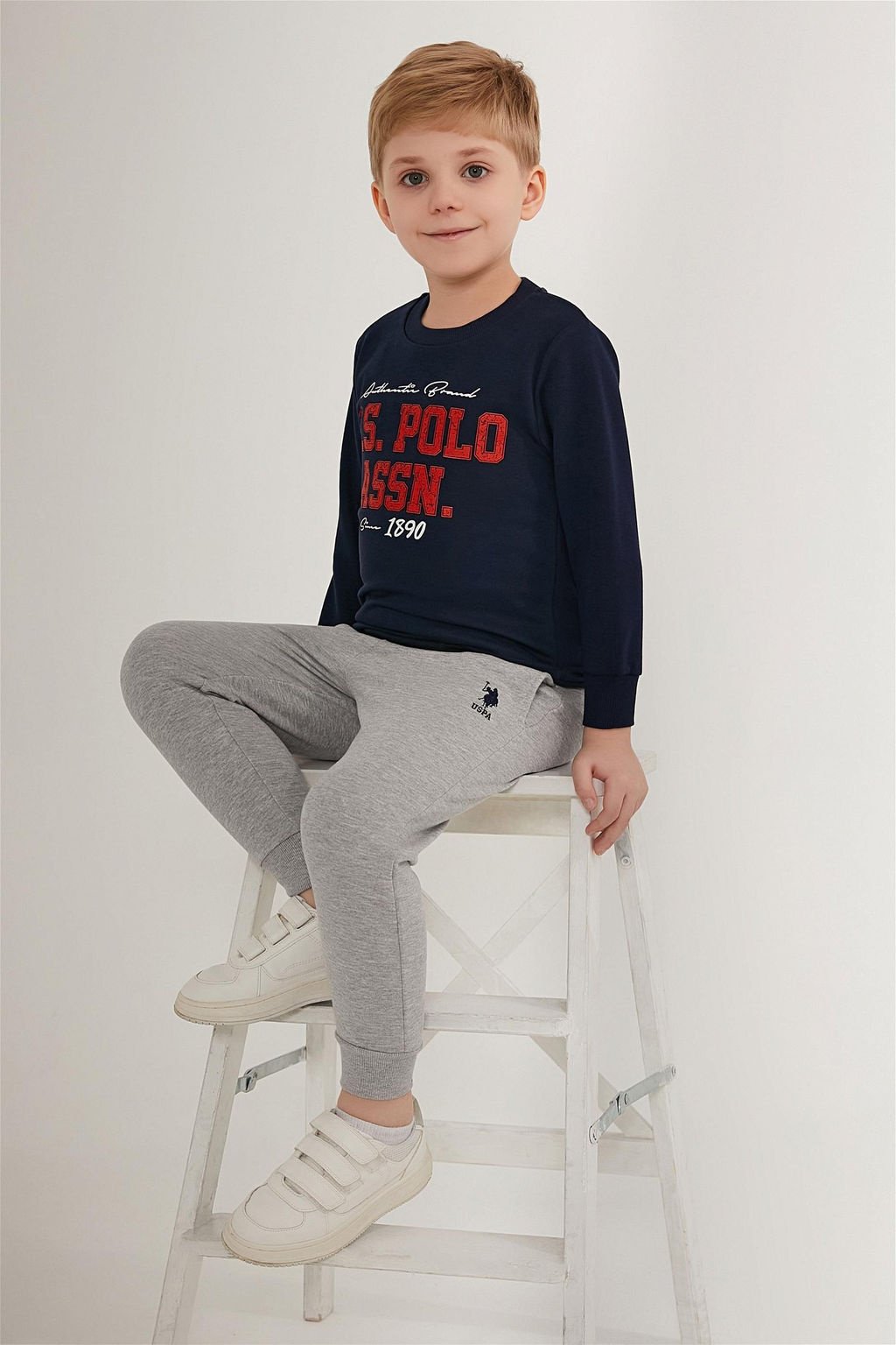U. S. Polo Assn Темно-синий пижамный комплект для мальчика - U.s. polo assn фото 6