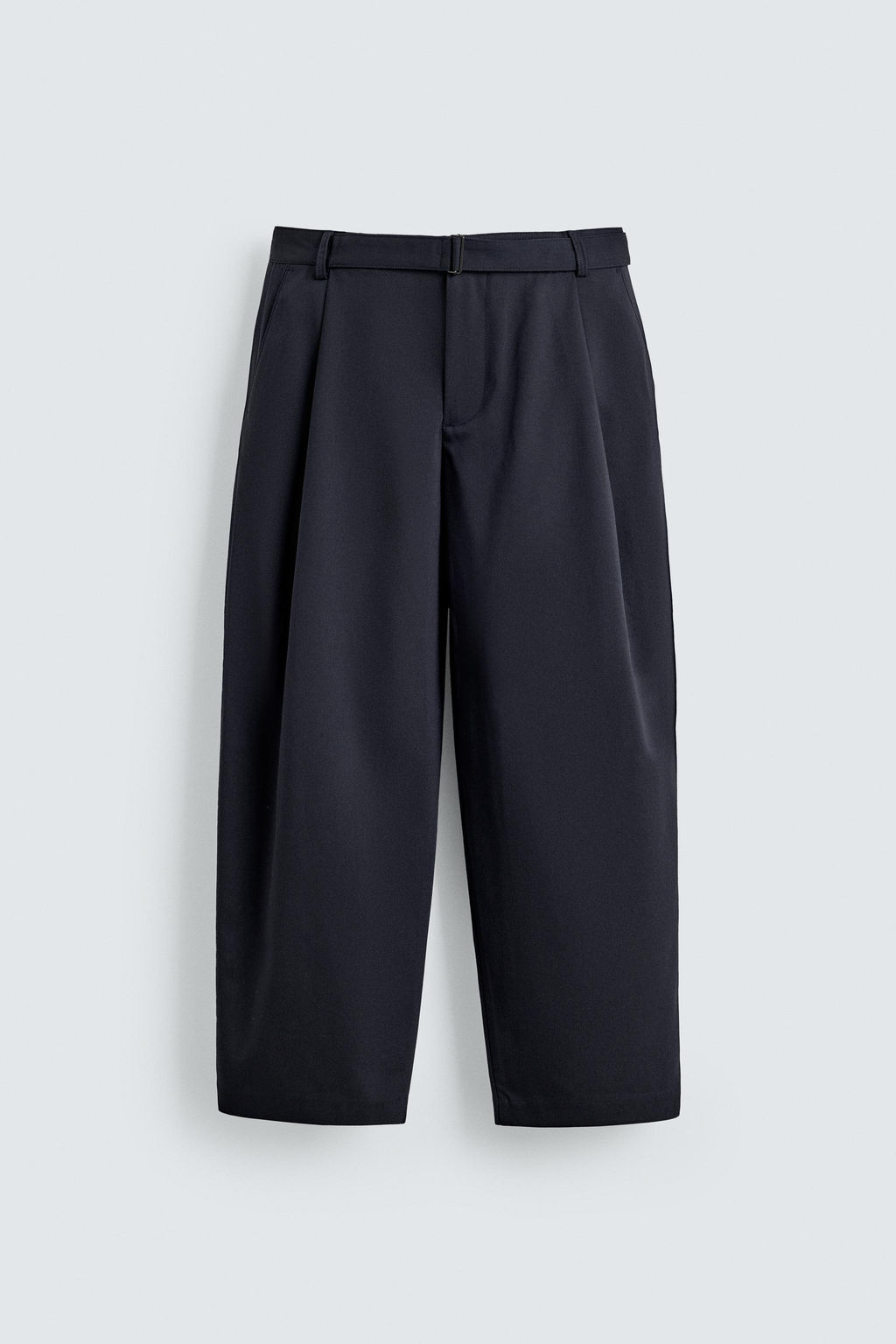 RELAXED FIT TROUSERS WITH BELT - Zara фото 6