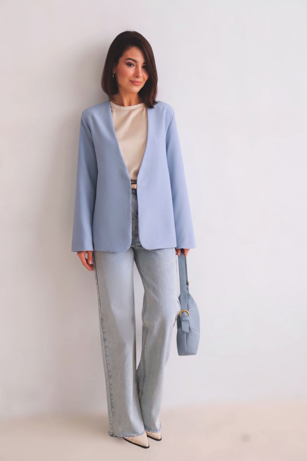 Martichelli Жакет небесно-голубой  фото 6