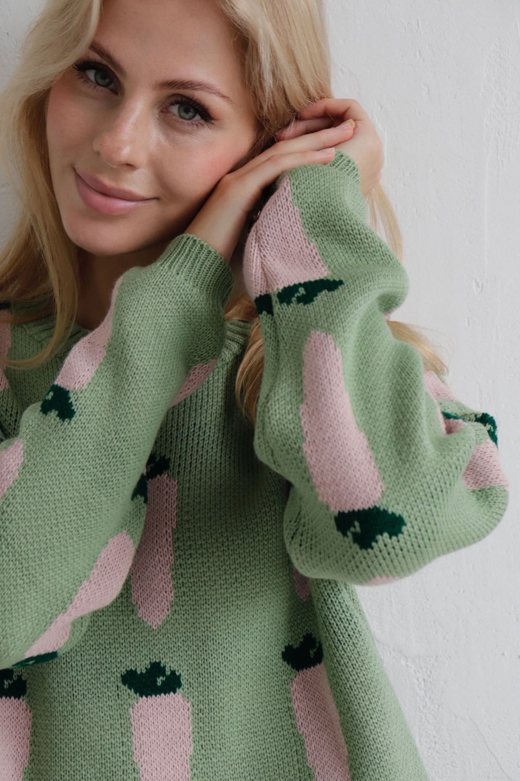 9911 Джемпер светло-зелёный - Martichelli фото 8