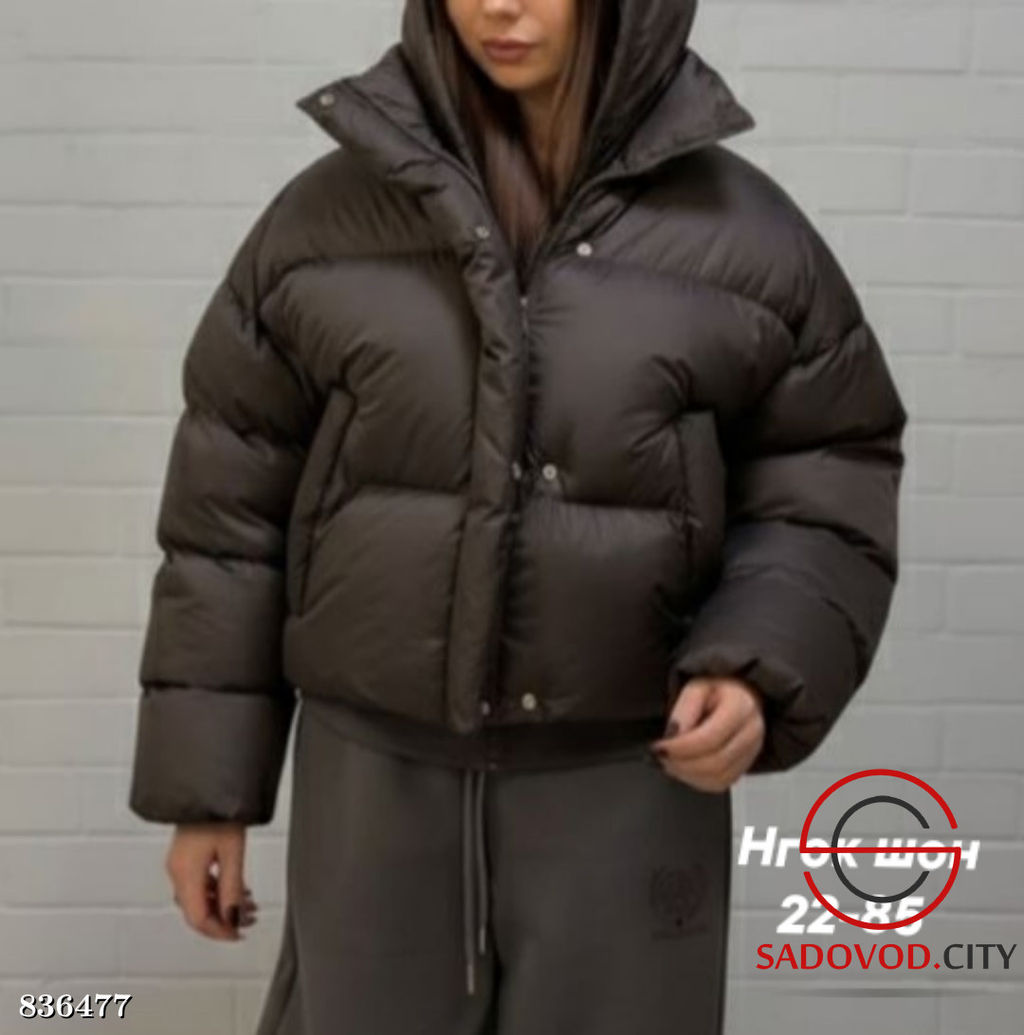 Куртка женская однотонная - Bruno фото 5