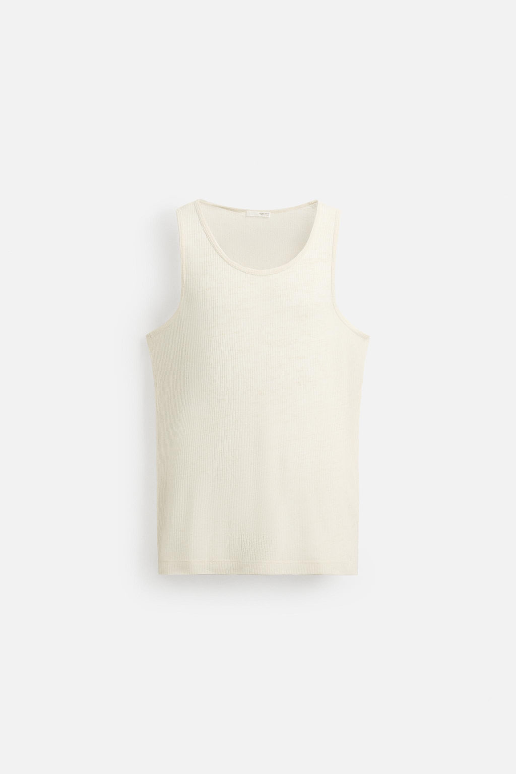SEMI-SHEER TANK TOP - Zara фото 7