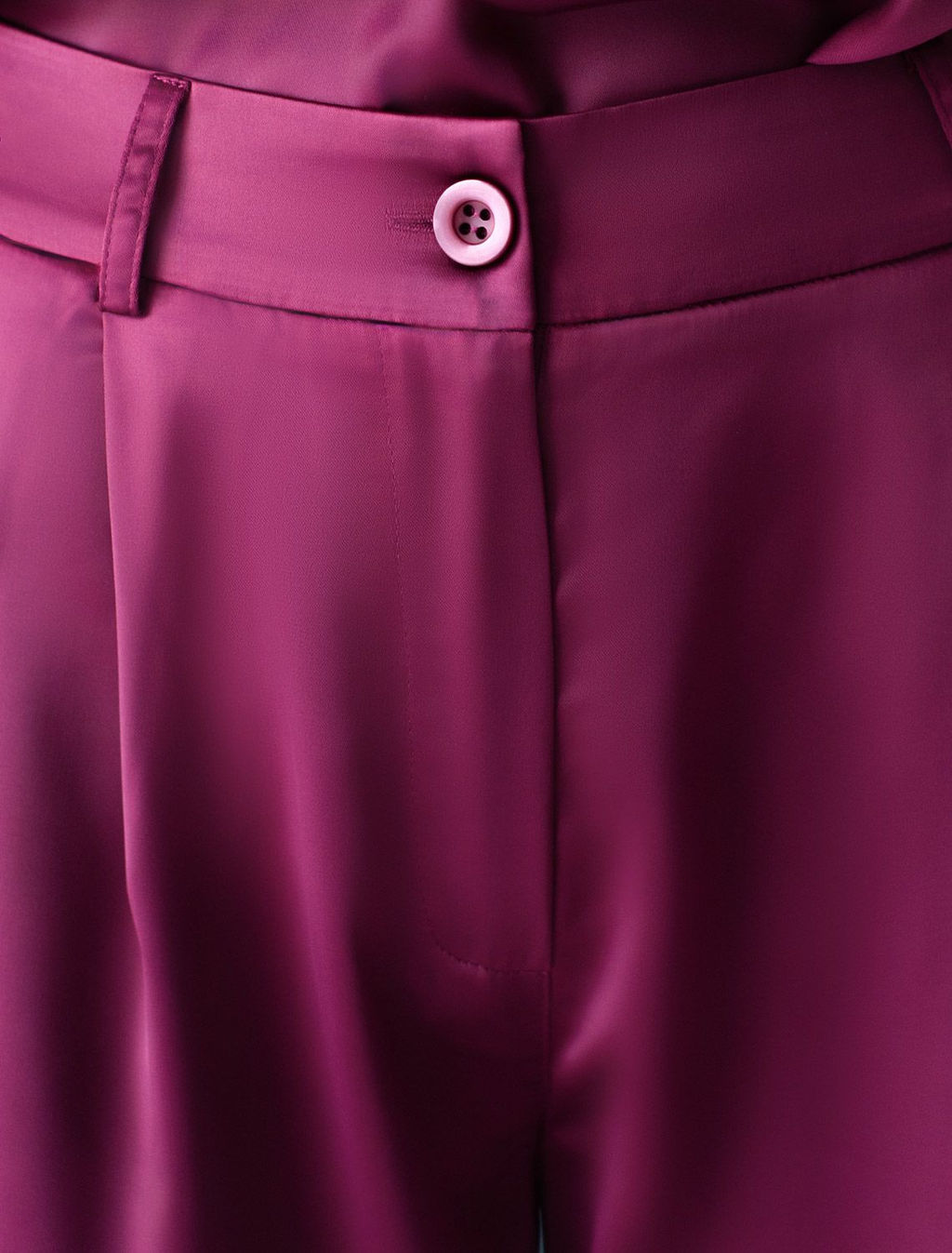 Брюки палаццо широкие из струящегося сатина - Vilatte фото 2