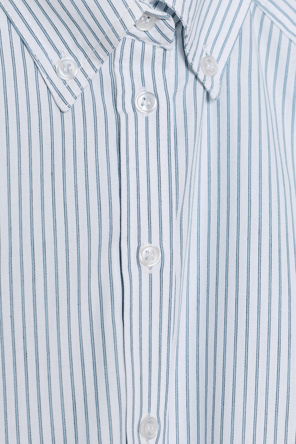 STRIPED POPLIN SHIRT - Zara фото 12