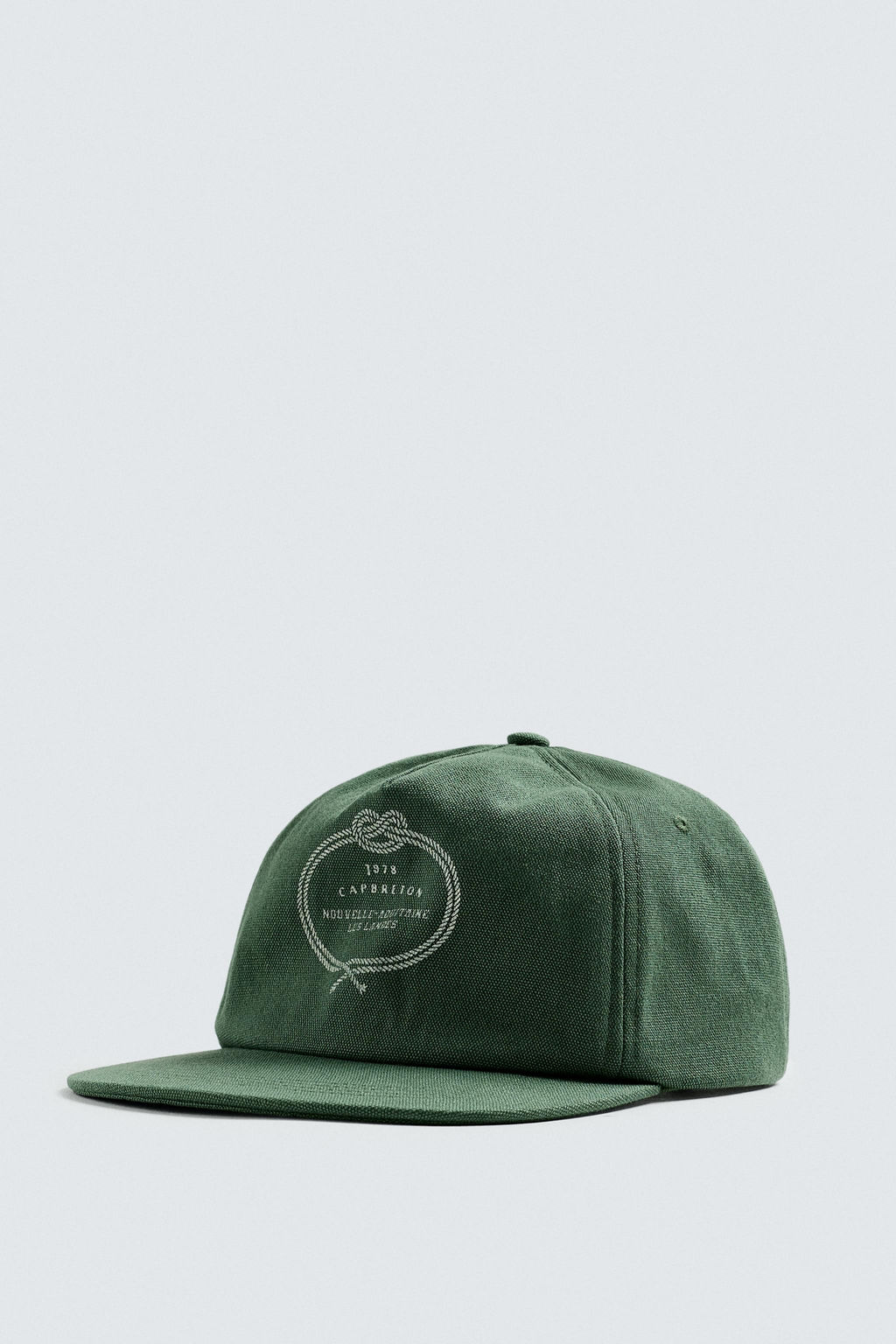WASHED CAP WITH COMBINED PRINT - Zara фото 5