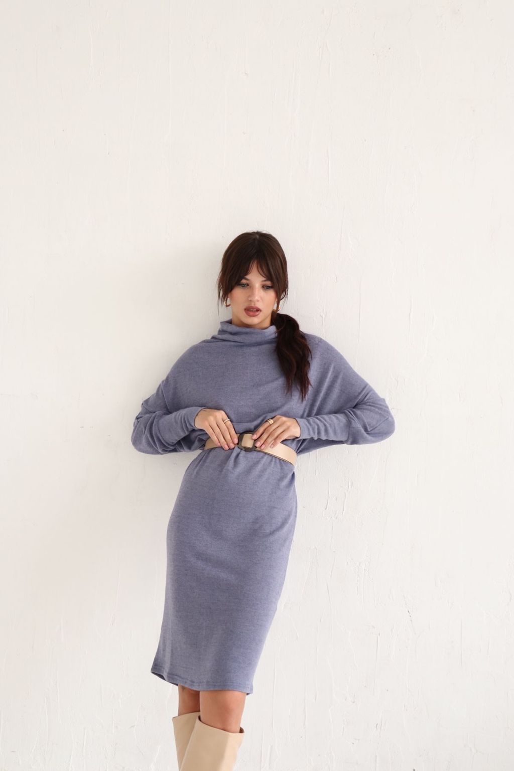 Платье-свитер оверсайз - Martichelli фото 7