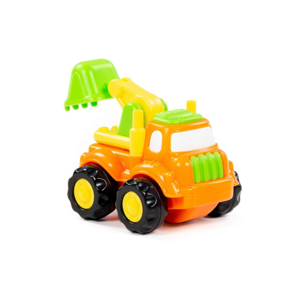 Оскар, автомобиль-погрузчик инерционный (в пакете) - Wader quality toys фото 14