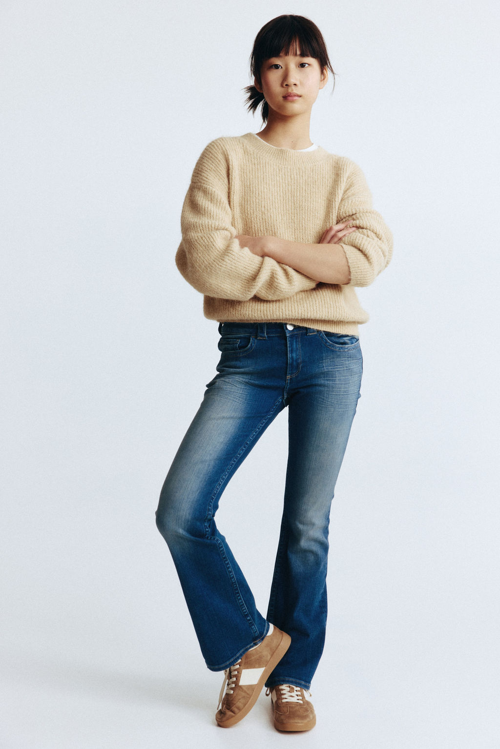 Bootcut Leg Low Jeans - H&m фото 8