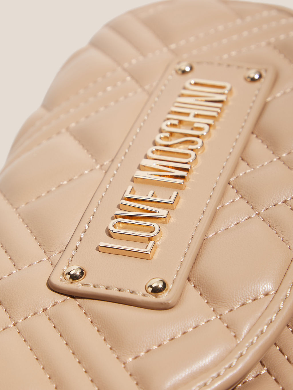 Кросс-боди LOVE MOSCHINO QUILTED BAG Артикул 4623937, темно-бежевый  фото 2
