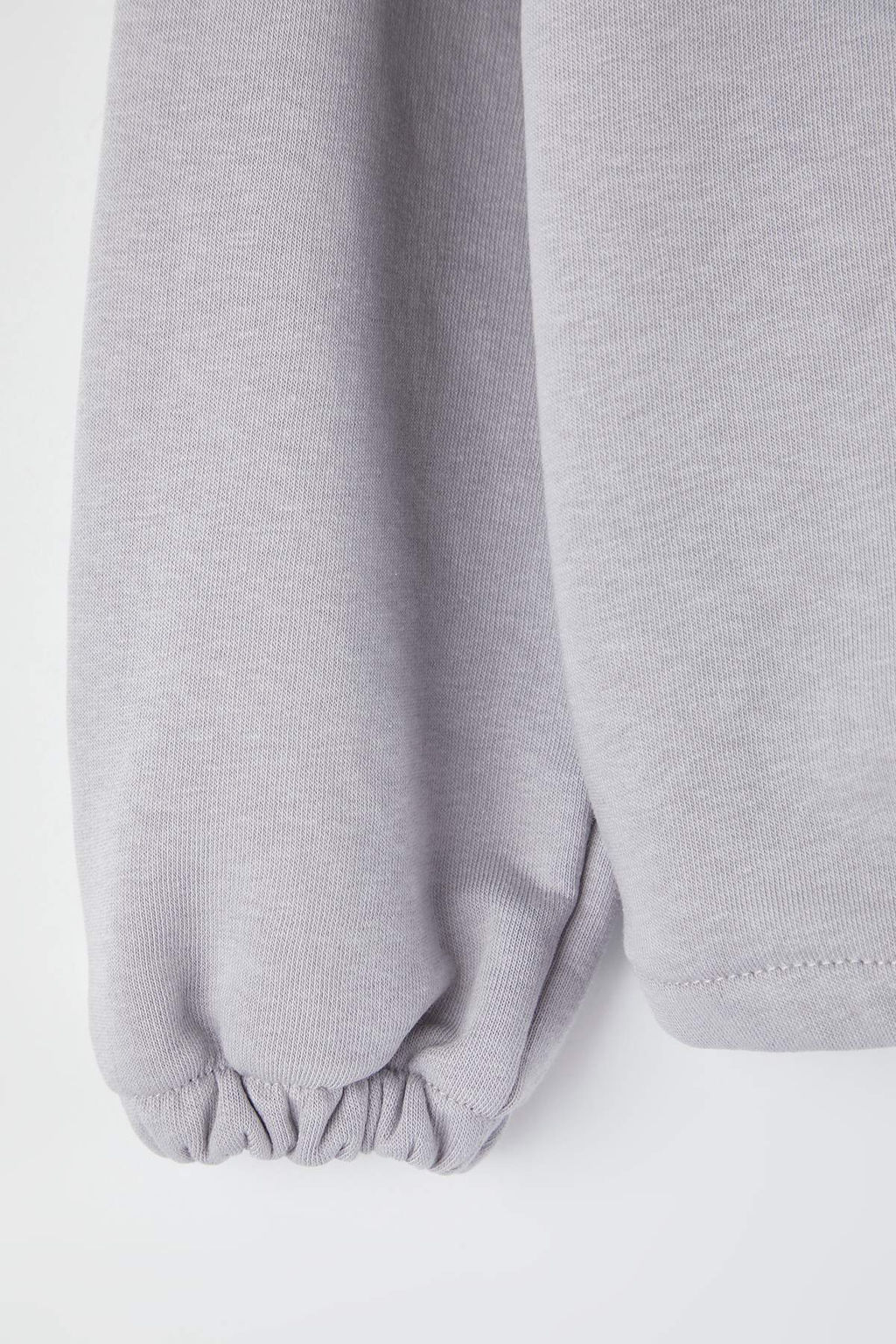 Mavi Duz Orme Sweatshirt TKDAW26SW00048 - Trendyolmilla фото 3