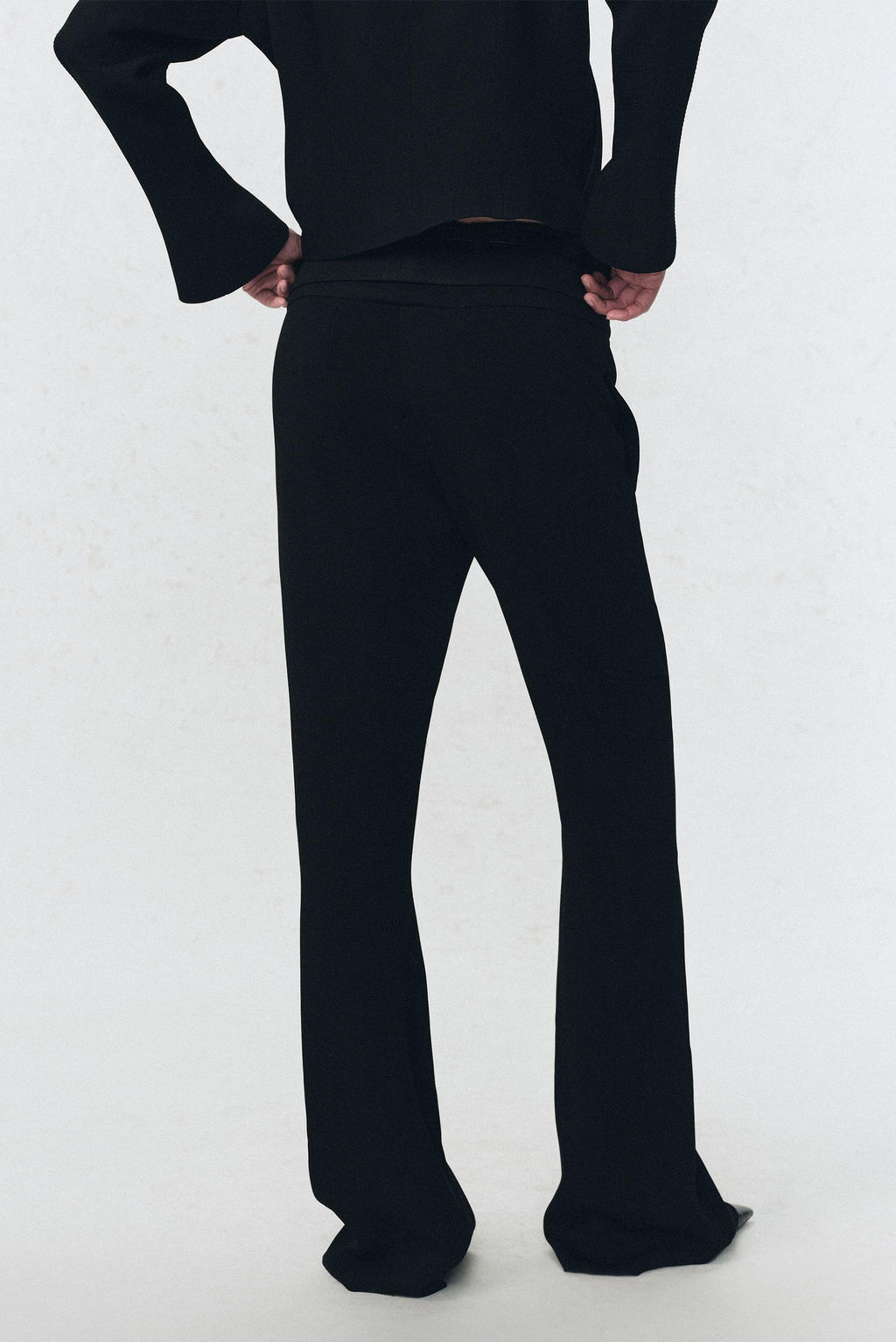SOSHIOTSUKI X ZARA TURN-UP WAIST TROUSERS  фото 10