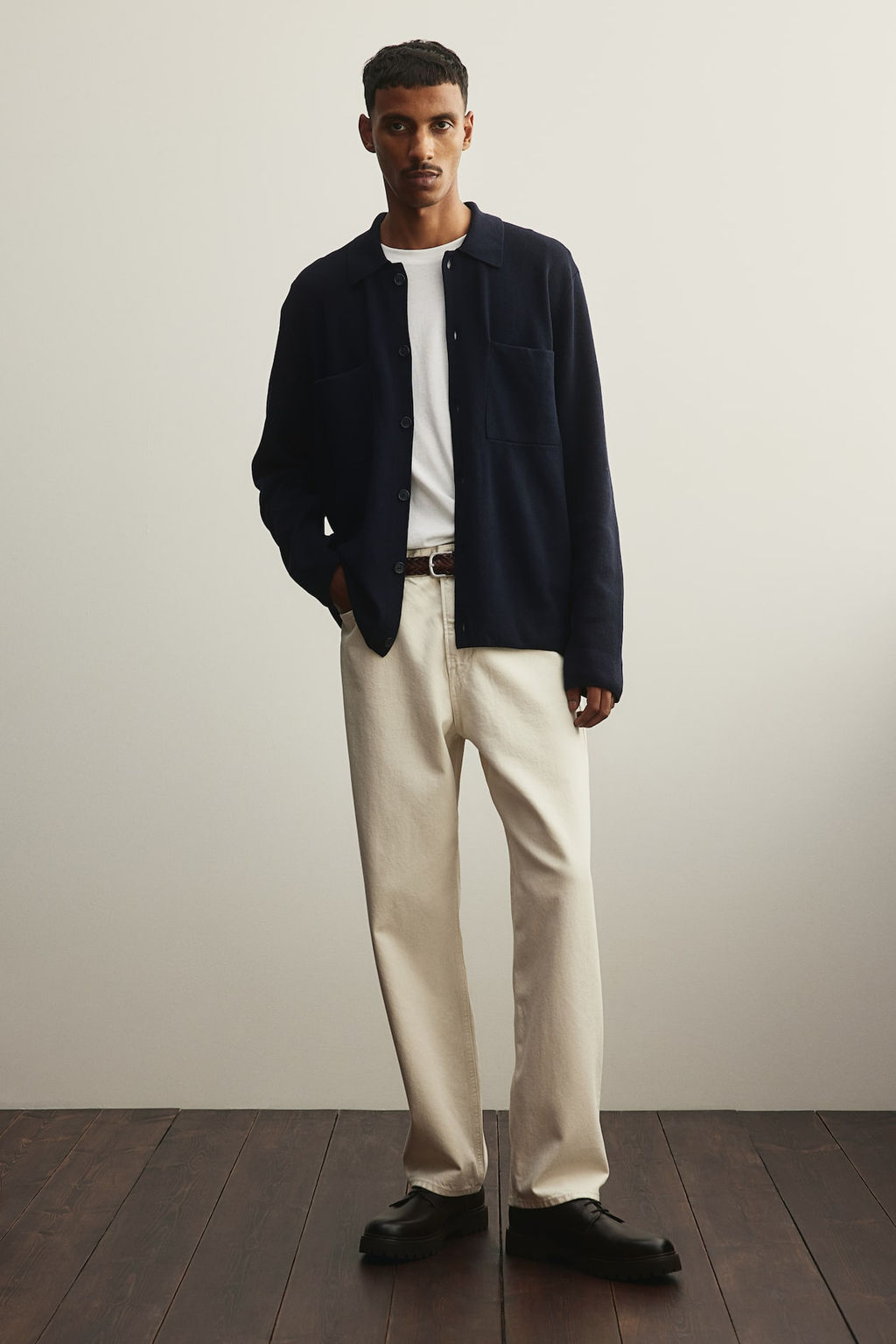 Cardigan de punto fino Regular Fit - H&m фото 3