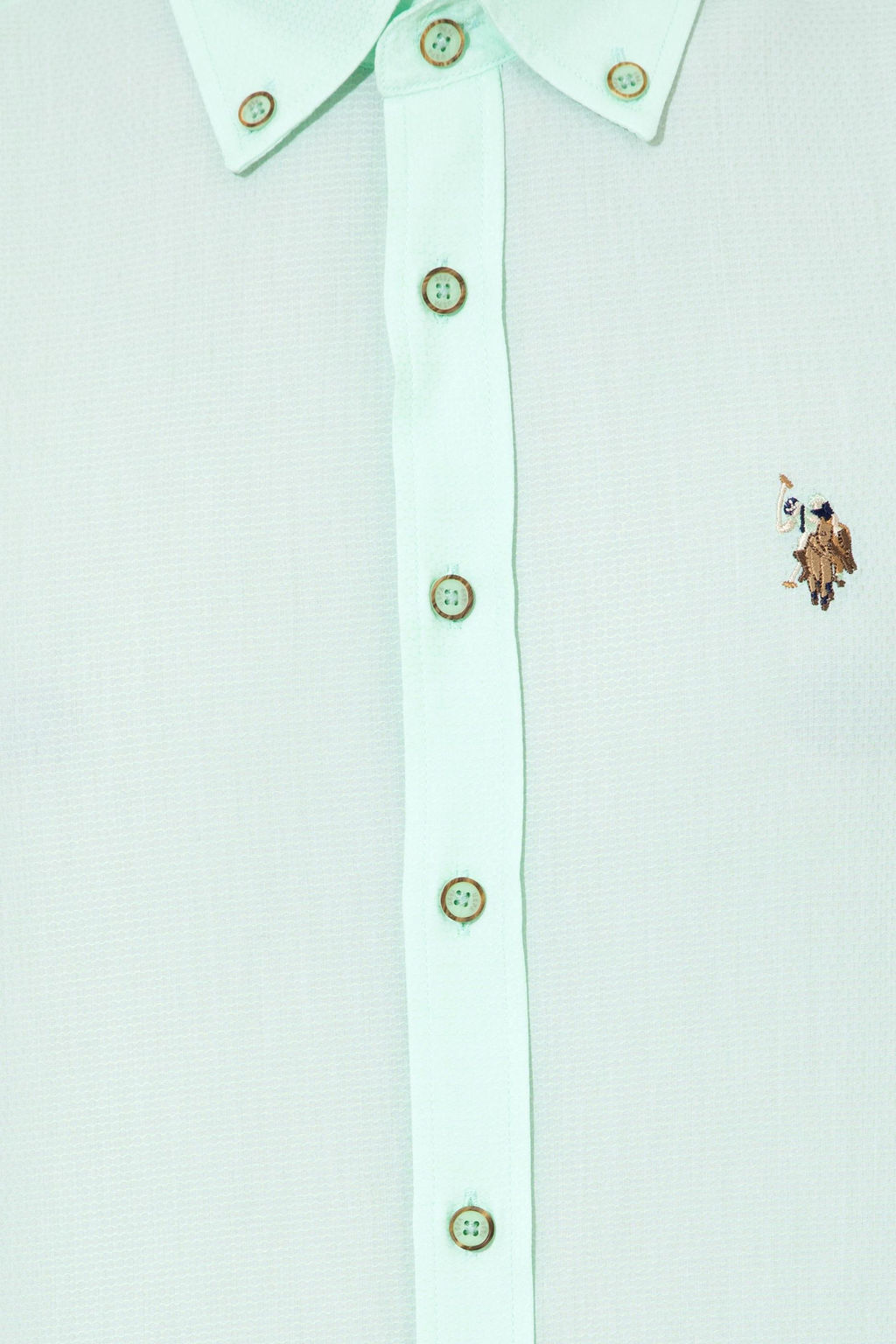 Мужская мята с длинным рубашкой скидка в корзине в корзине - U.s. polo assn фото 6