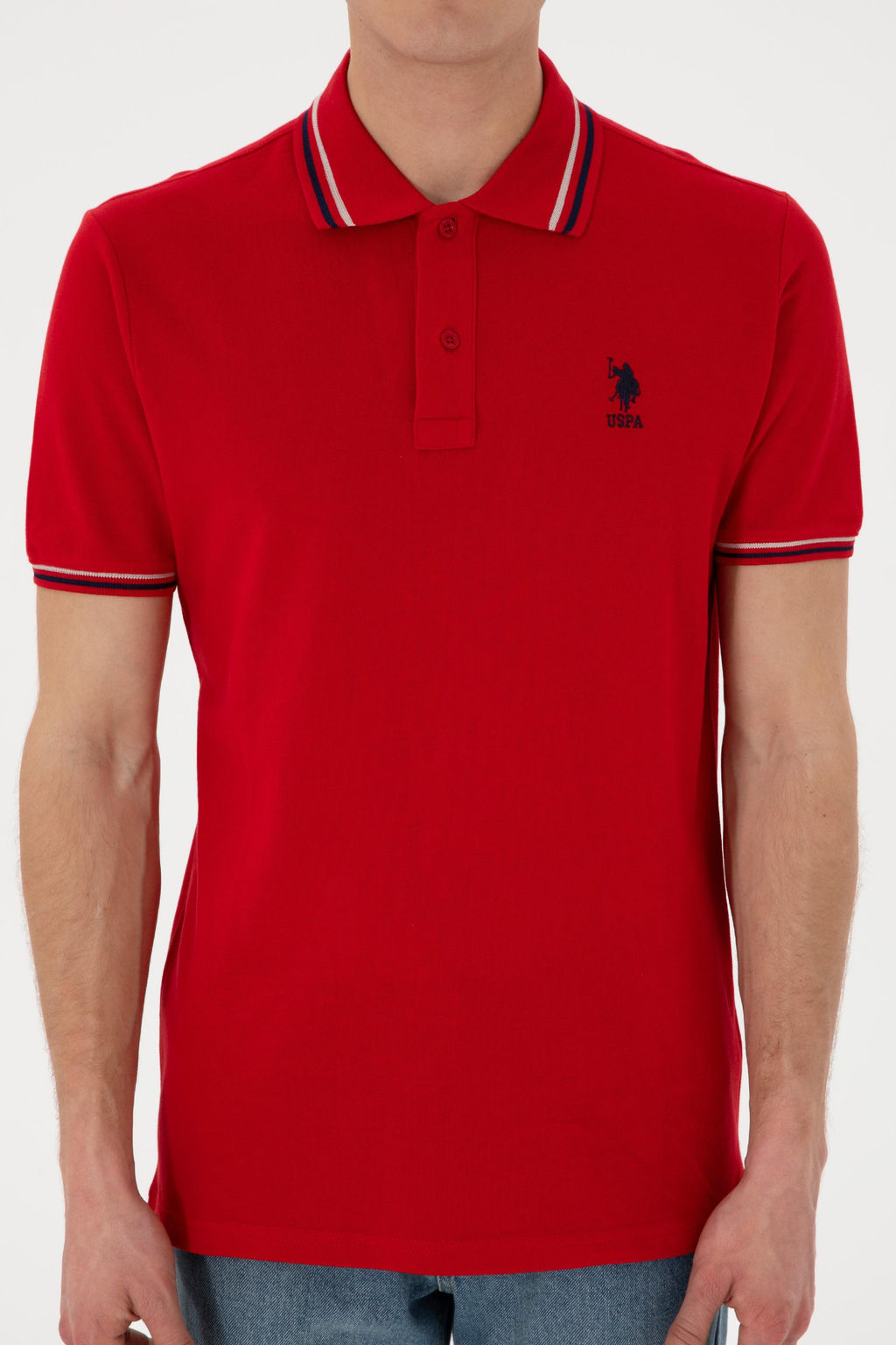 Erkek K_rm_z_ Basic Ti__rt Sepette S_rpriz _ndirim - U.s. polo assn фото 7