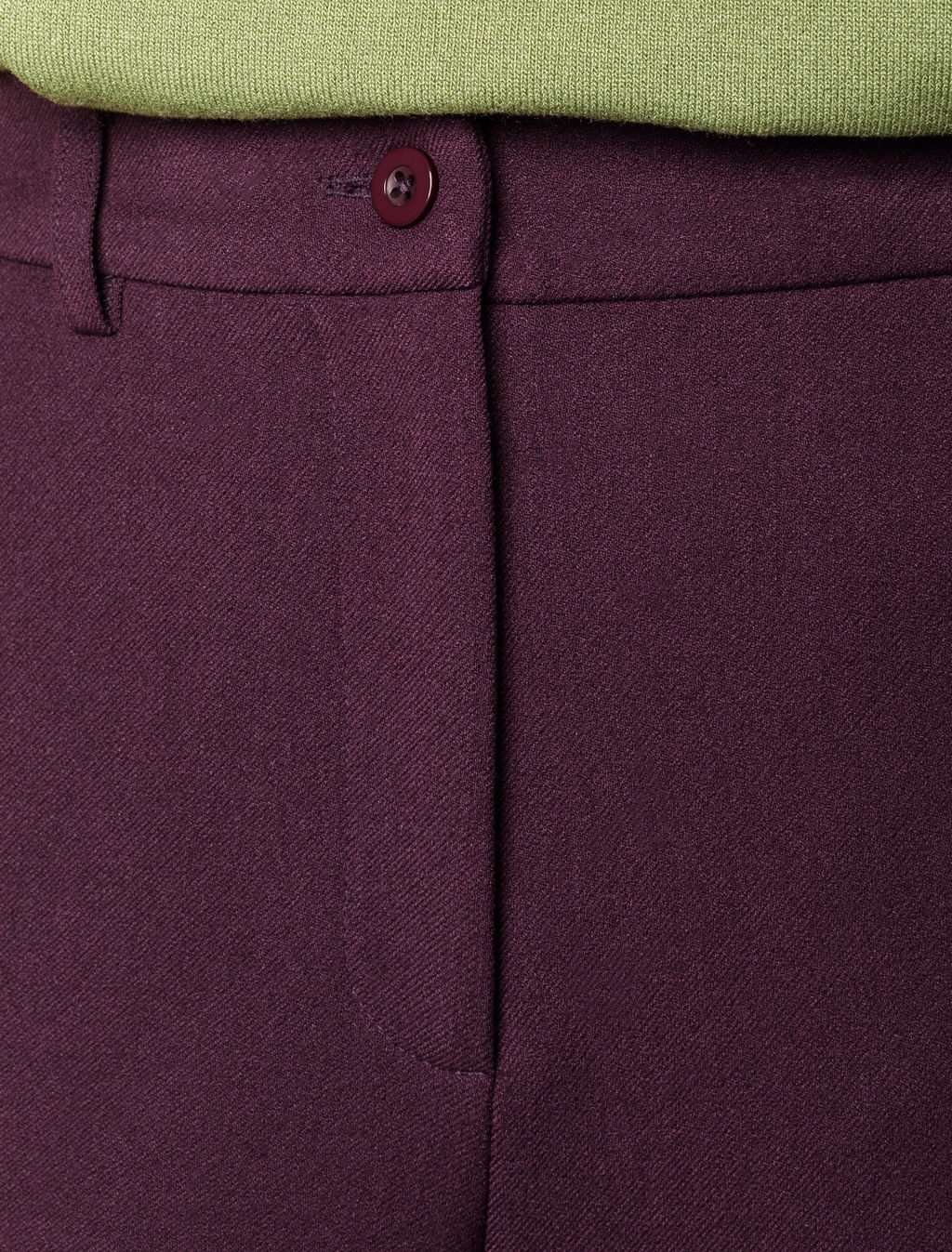 Брюки Vilatte D24.287 лиоцелл с вискозой бургунди фото 2