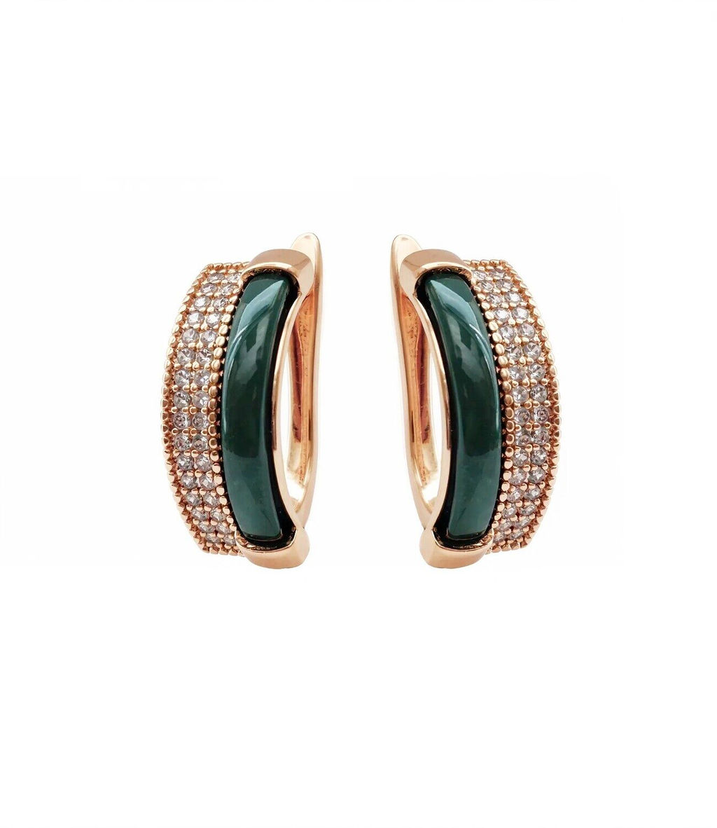 Серьги с керамикой