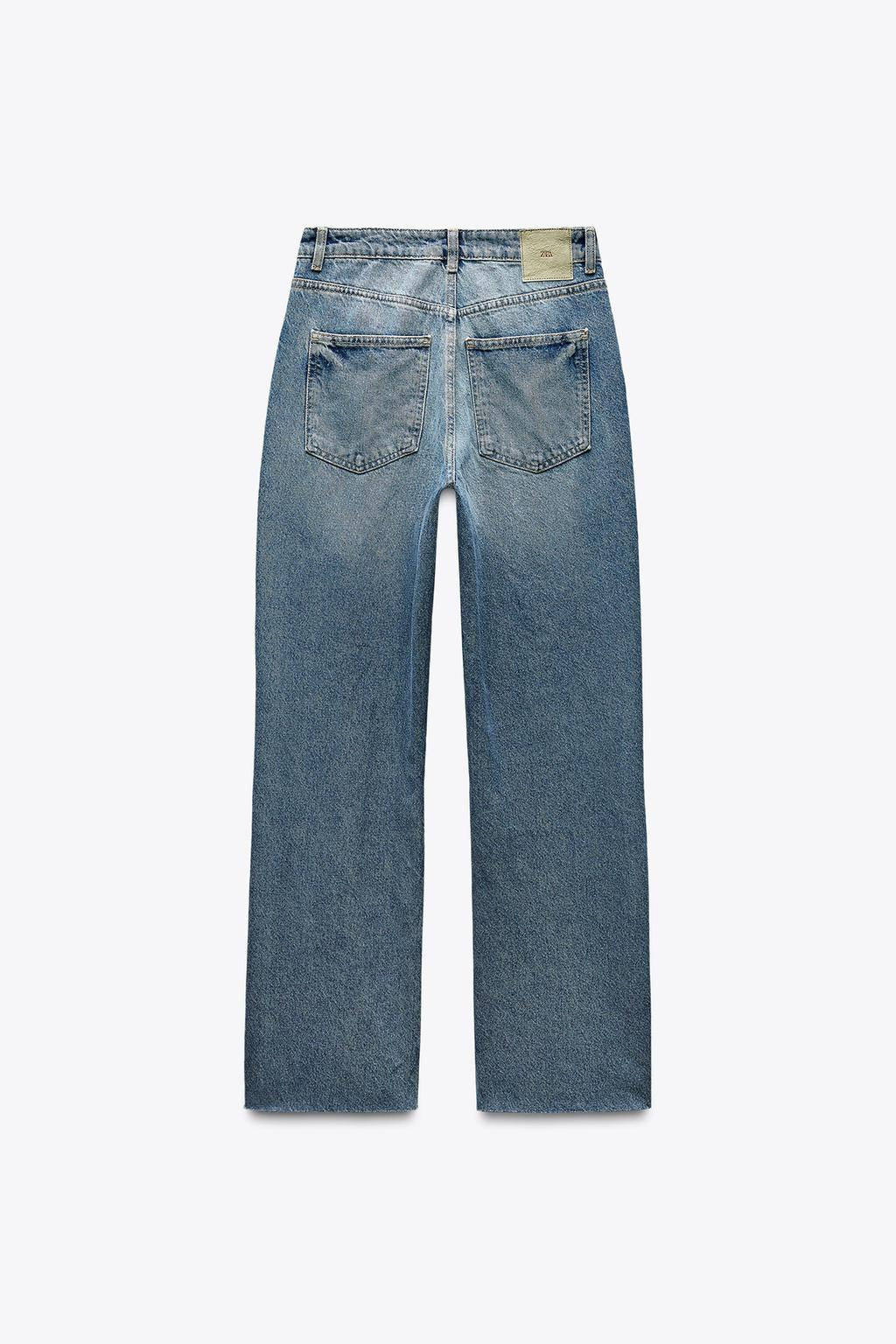 Z1975 STRAIGHT-LEG HIGH-WAIST JEANS - Zara фото 17