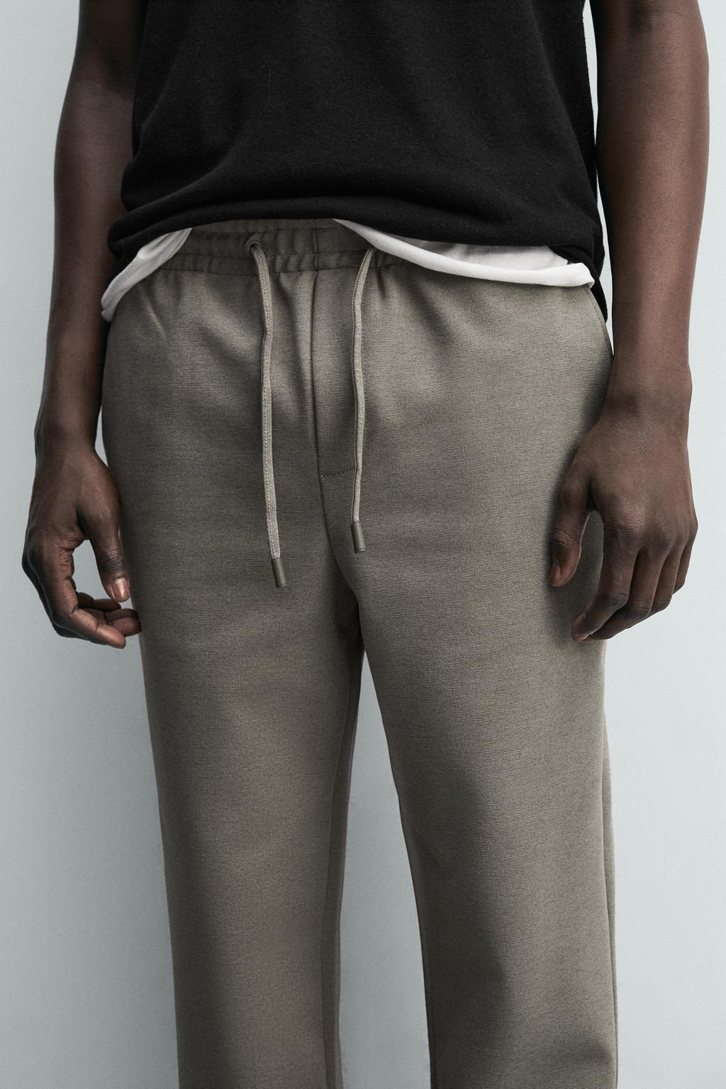 PANTAL?N CINTURA JOGGER EASY CARE / Khaki claro - Zara фото 5