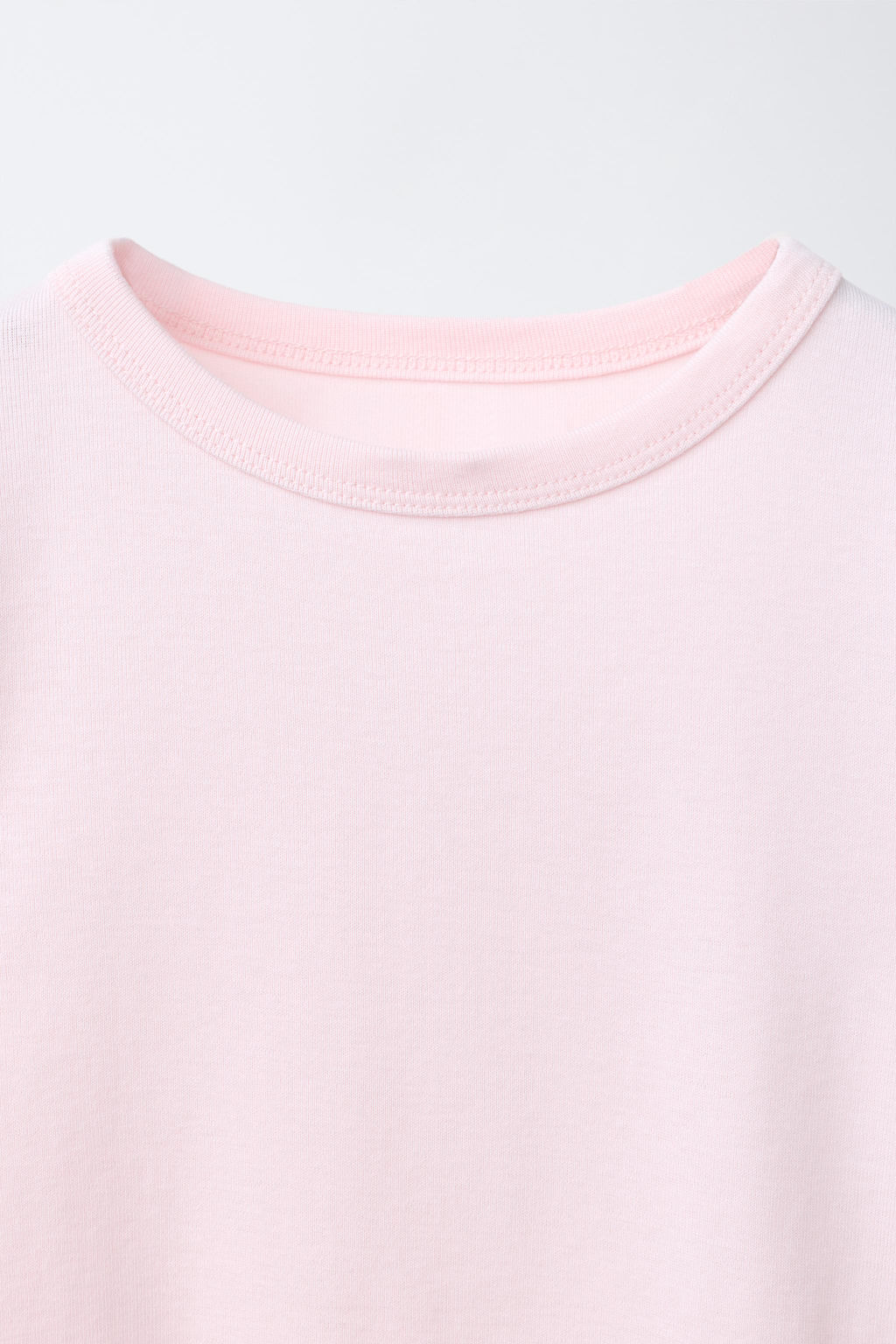 CAMISETA CON MODAL CUT OUT LAZOS / Rosa - Zara фото 3
