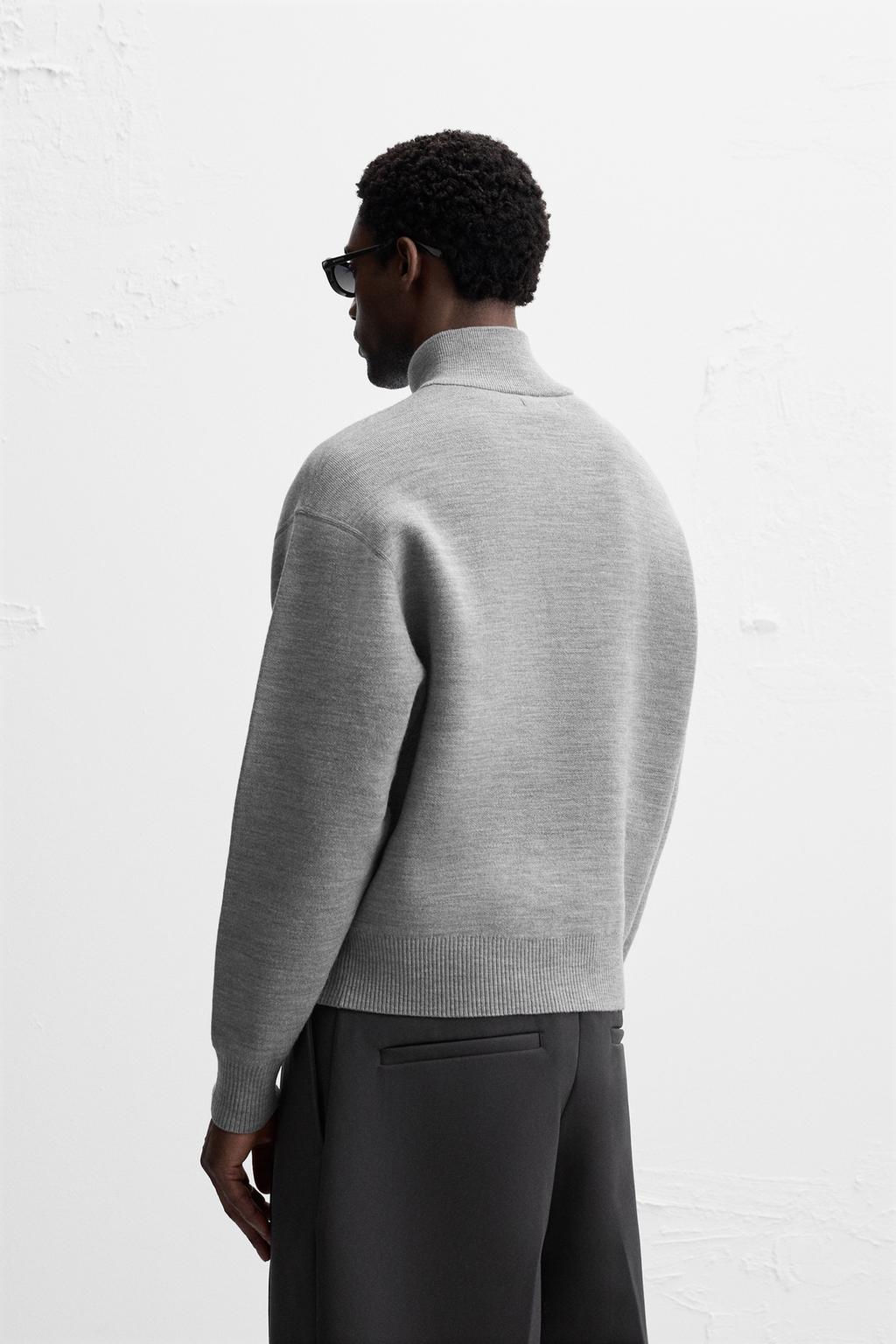 QUARTER ZIP JUMPER - Zara фото 20