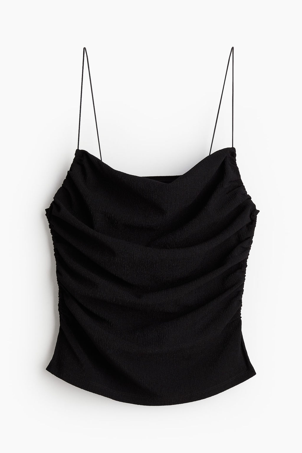 Top drapeado con tirantes espagueti - H&m фото 4