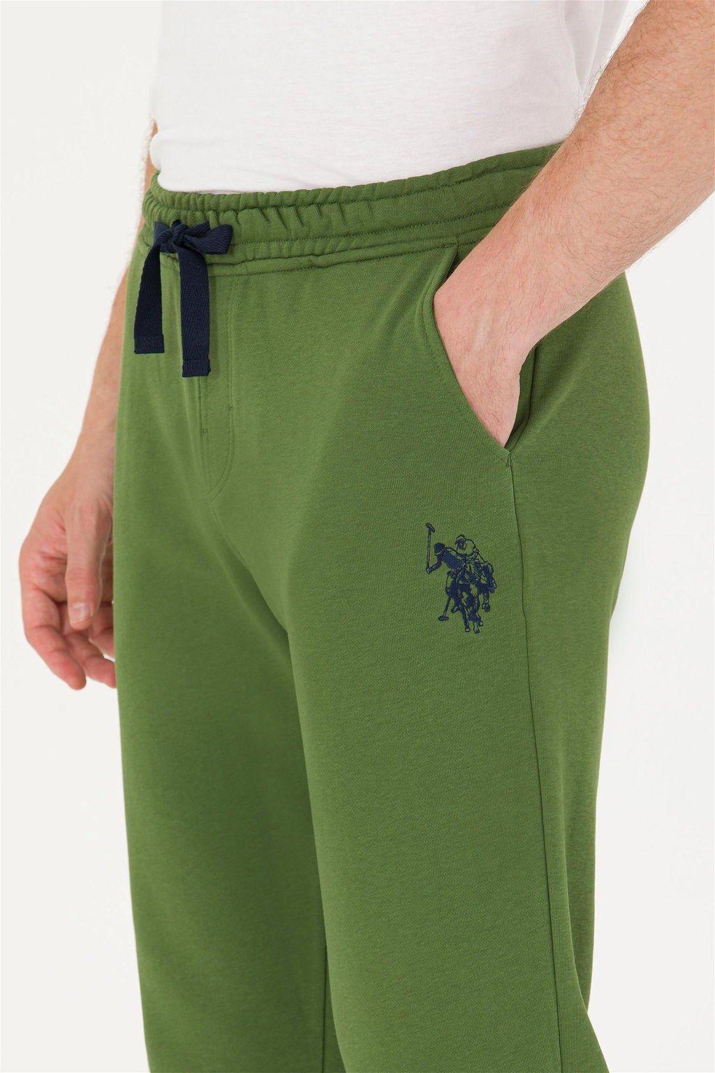 U. S. Polo Assn Мужские зеленые спортивные штаны - U.s. polo assn фото 6