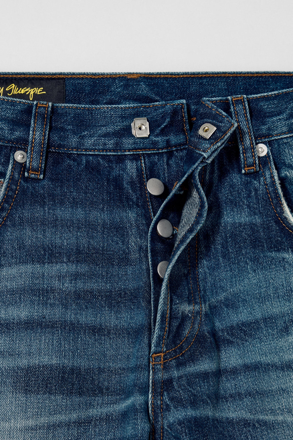 RIPPED SLIM FIT JEANS BOBBY GILLESPIE X ZARA  фото 4