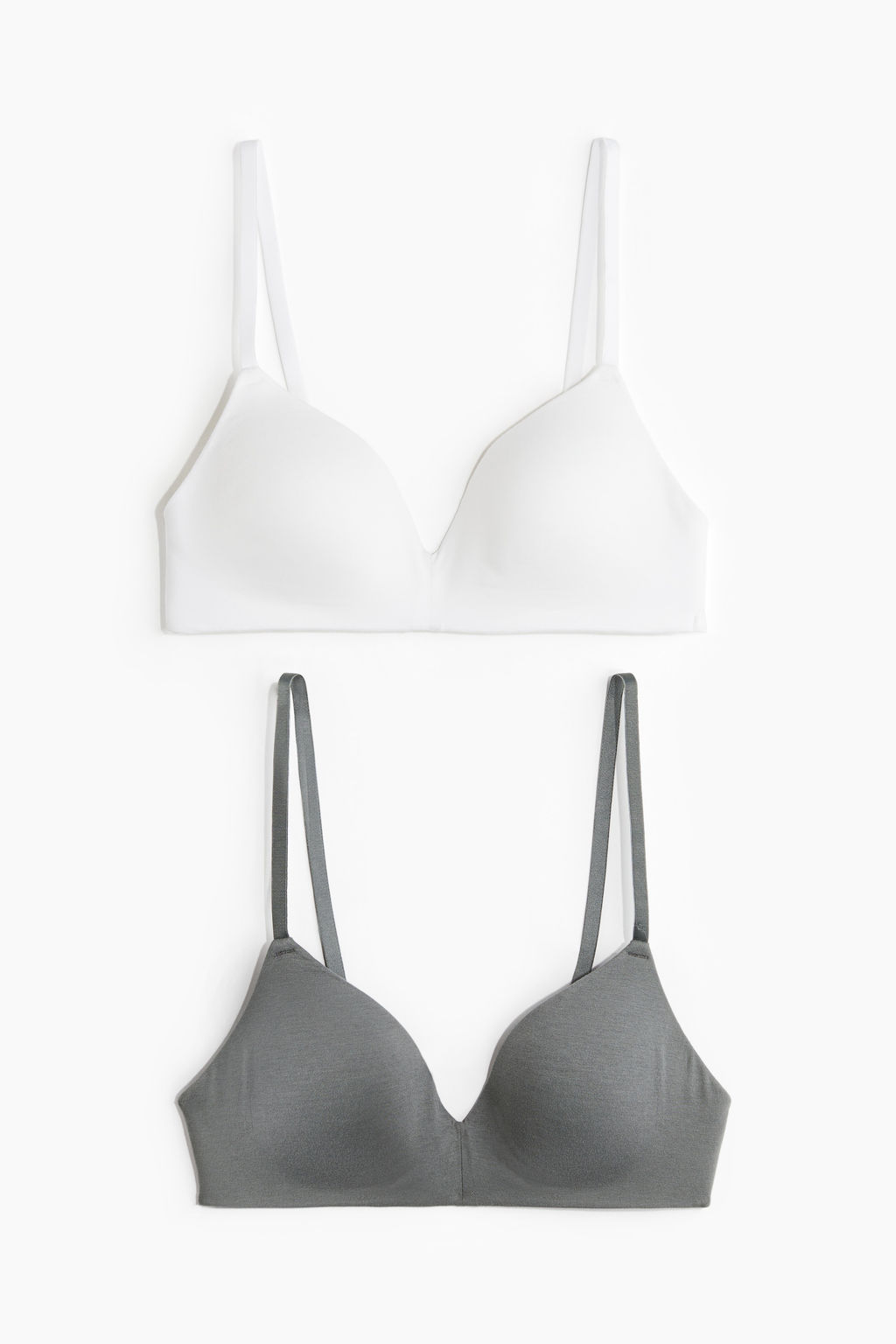 Pack de 2 sujetadores de algod?n sin aros - H&m фото 10