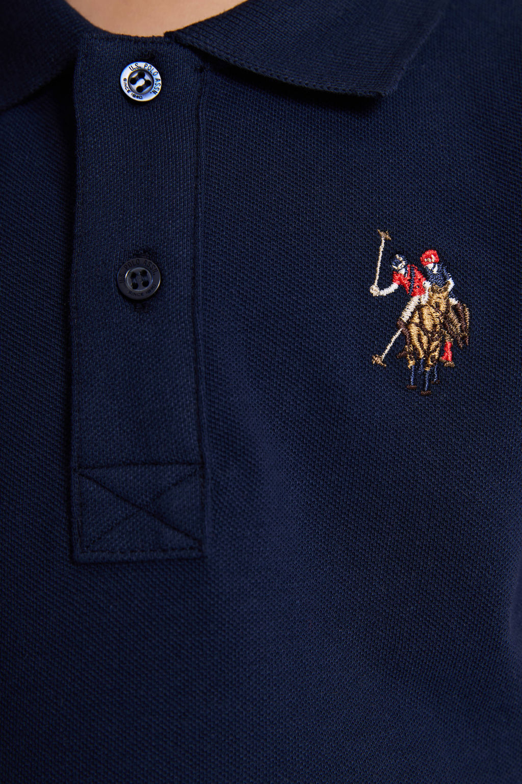 Erkek Гocuk Lacivert Polo Yaka Basic TiЕГrt - U.s. polo assn фото 6