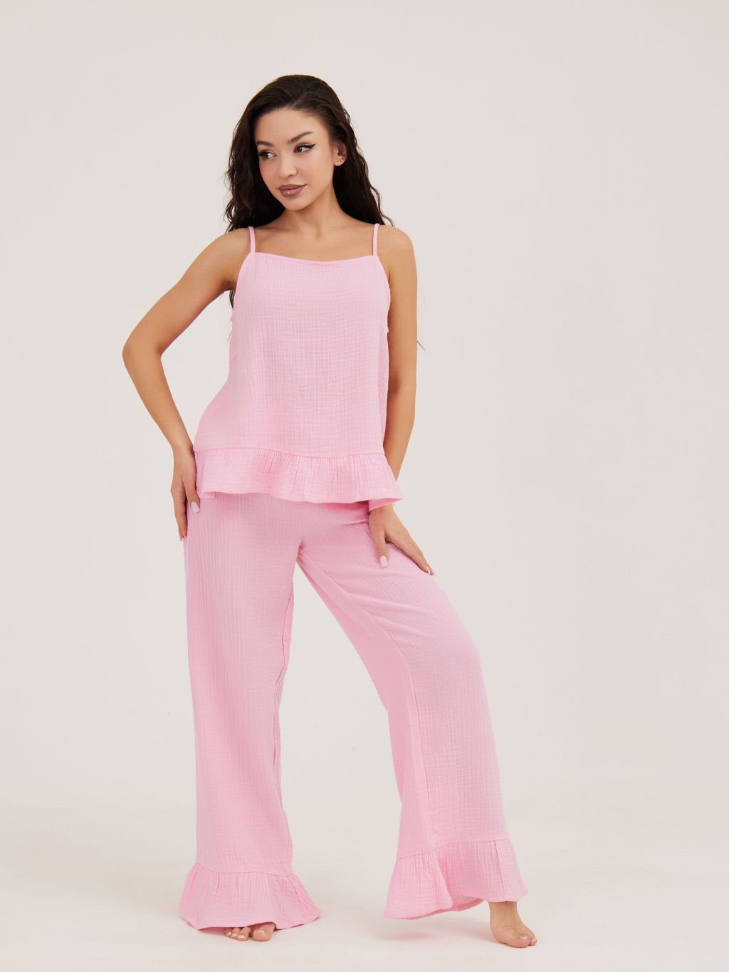 Пижама жен. Jerika светло-розовый - Sensera фото 3