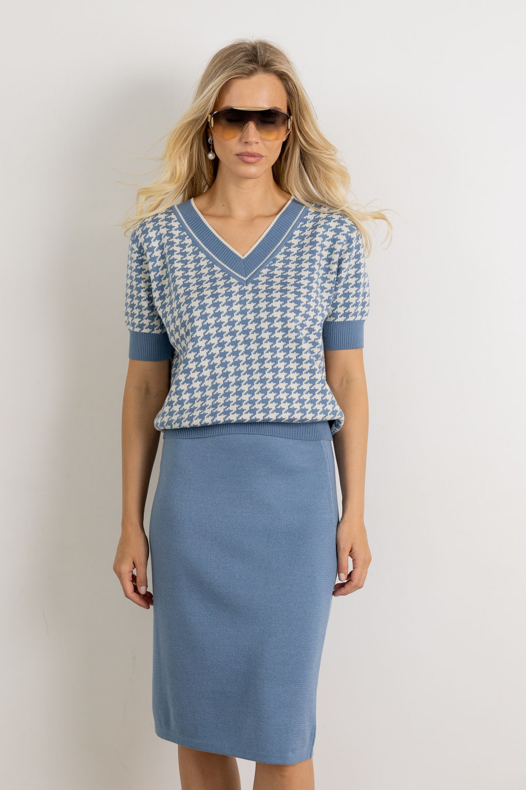 SS-2674 джемпер женский мокка