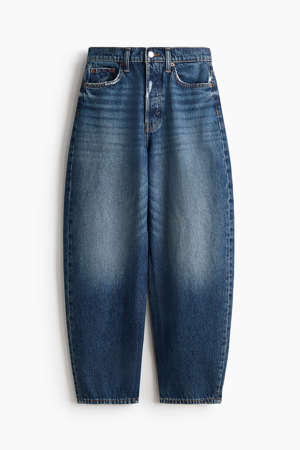 Barrel High Waist Ankle Jeans - H&m фото 2