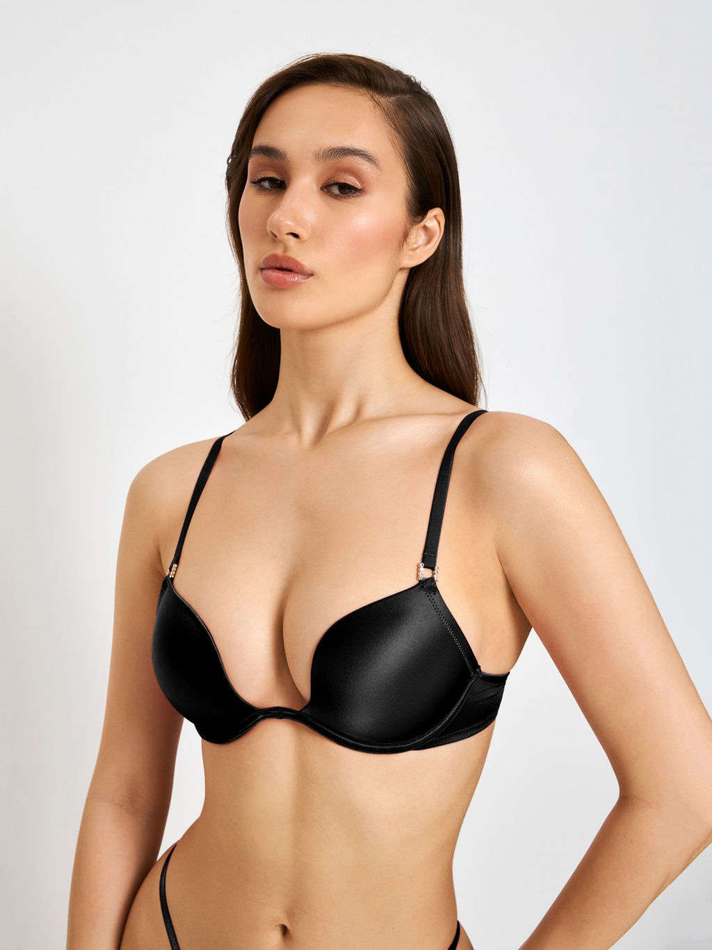 31204111271 Бюстгальтер Super Push Up жен. Marka черный - Infinity Lingerie фото 2