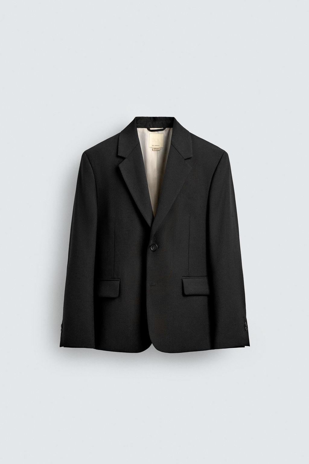 LIMITED EDITION WOOL AND VISCOSE SUIT BLAZER - Zara фото 6