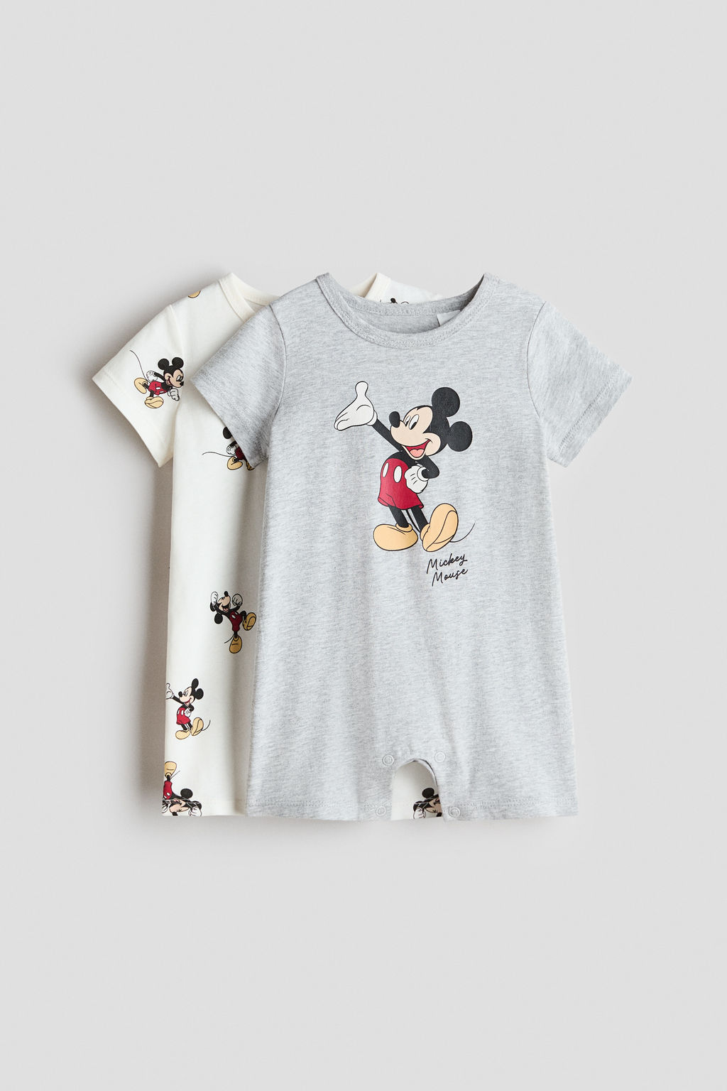 Pack de 2 pijamas enteros en algod?n estampado