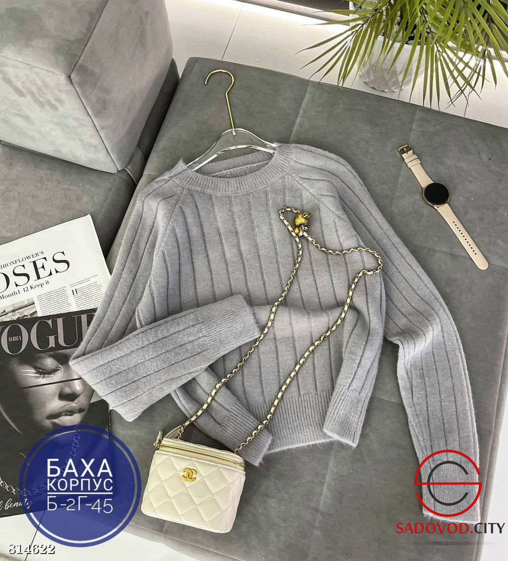 Свитер женский однотонный - Bruno фото 8