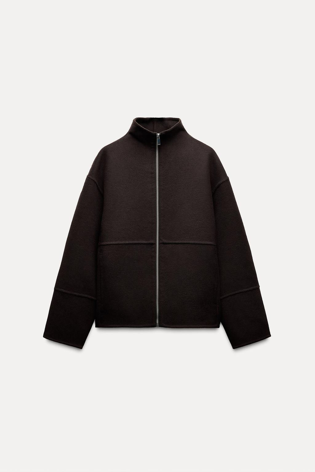 ZW COLLECTION WOOL JACKET - Zara фото 5