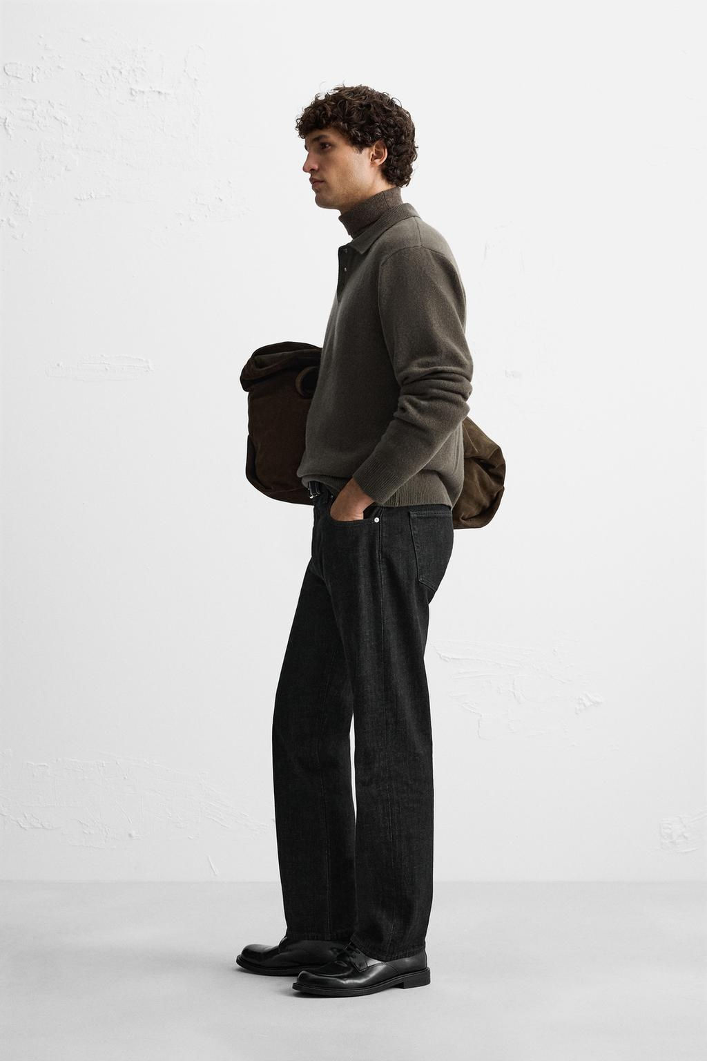 WOOL KNIT POLO SHIRT - Zara фото 4