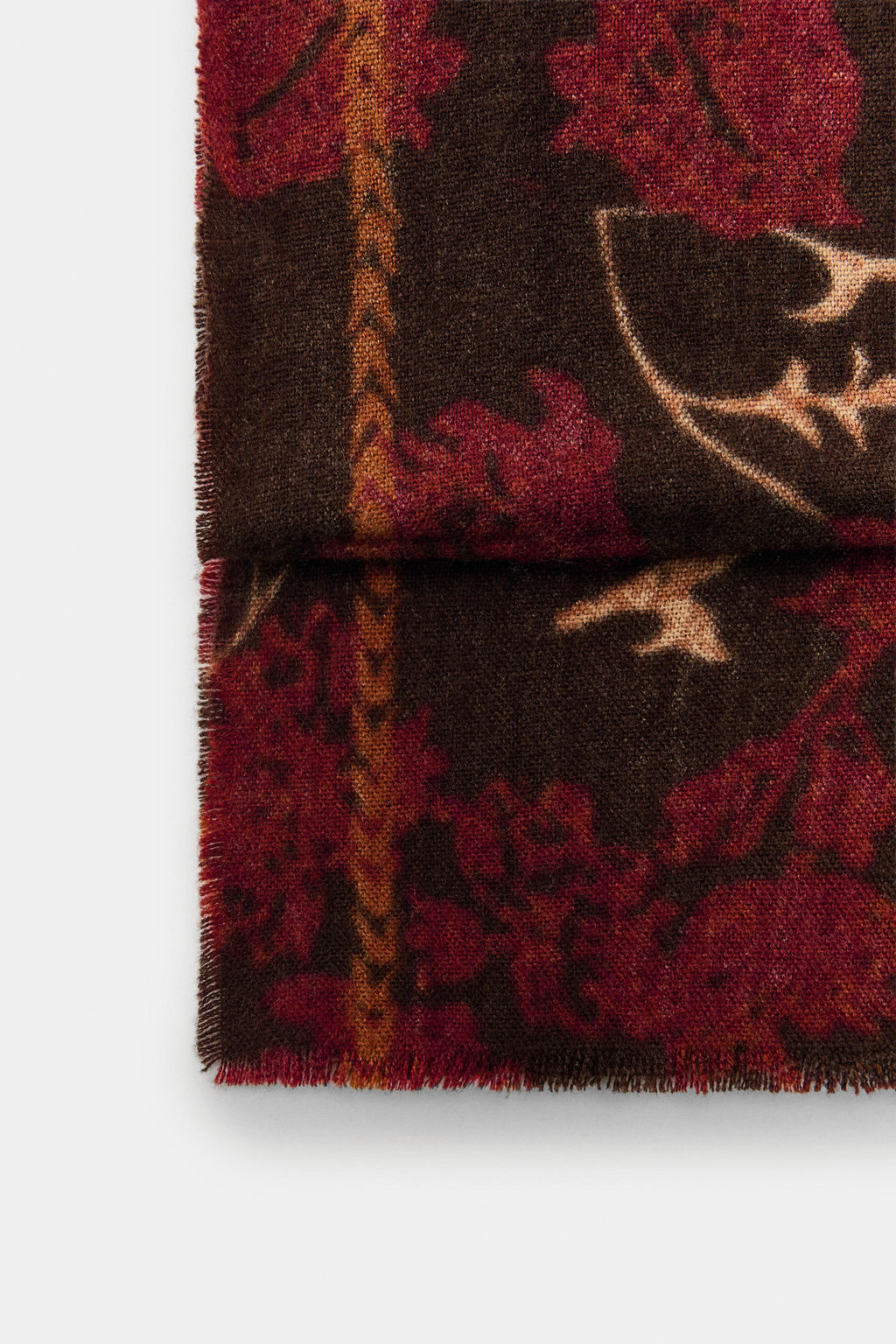 FLORAL PRINT SCARF - Zara фото 6
