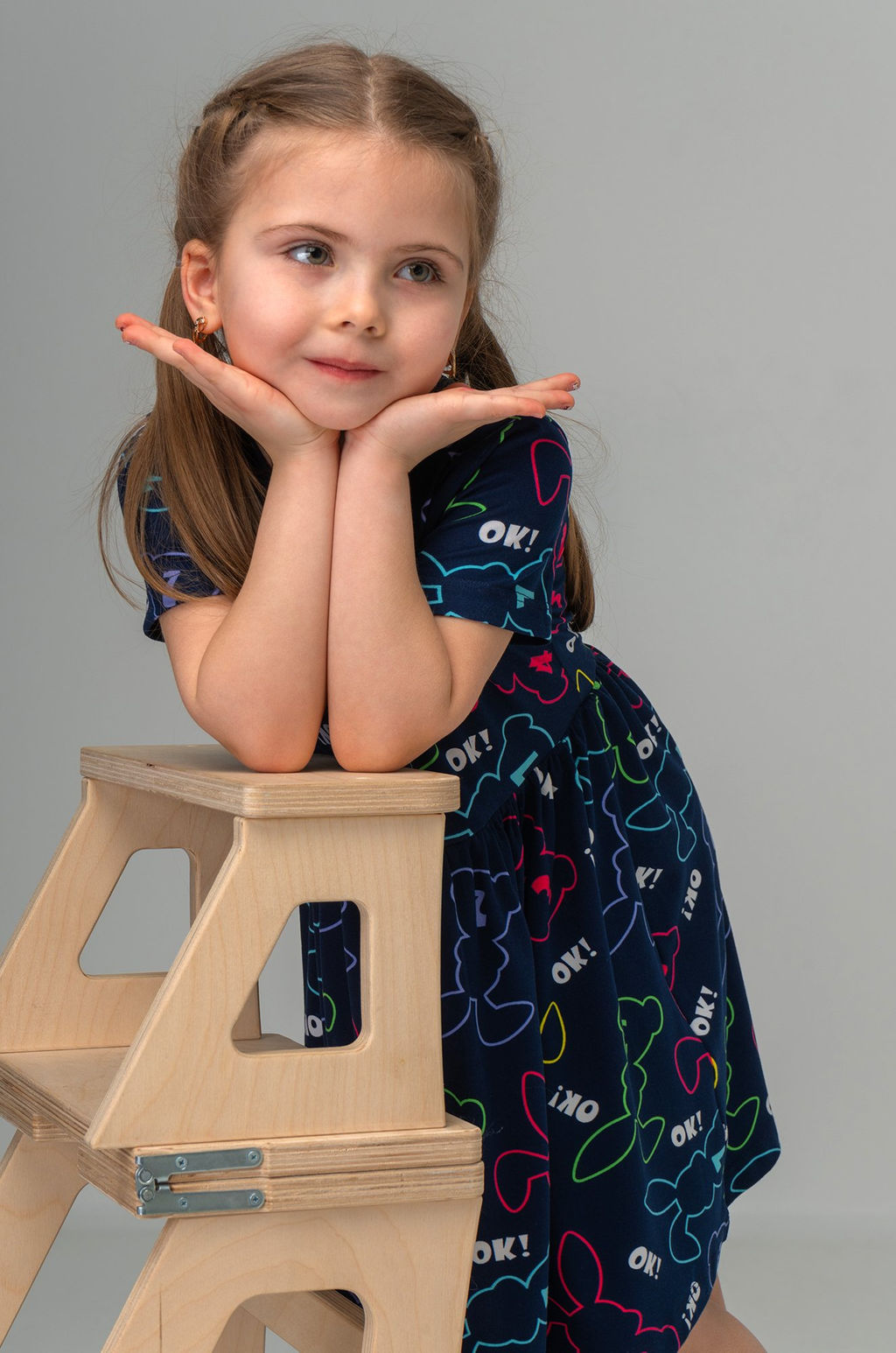 Летнее платье из бамбука для девочки Happyfox