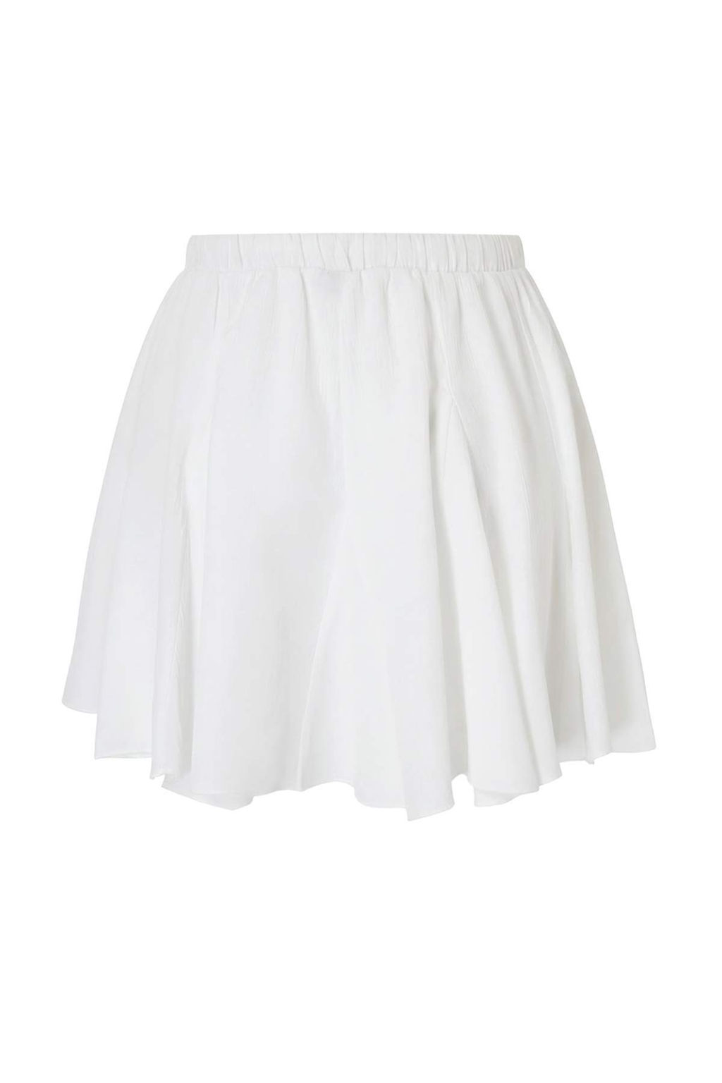 Siyah Dokuma Crinkle Super Mini Plaj Etek TBESS26ET00009 - Trendyolmilla фото 4