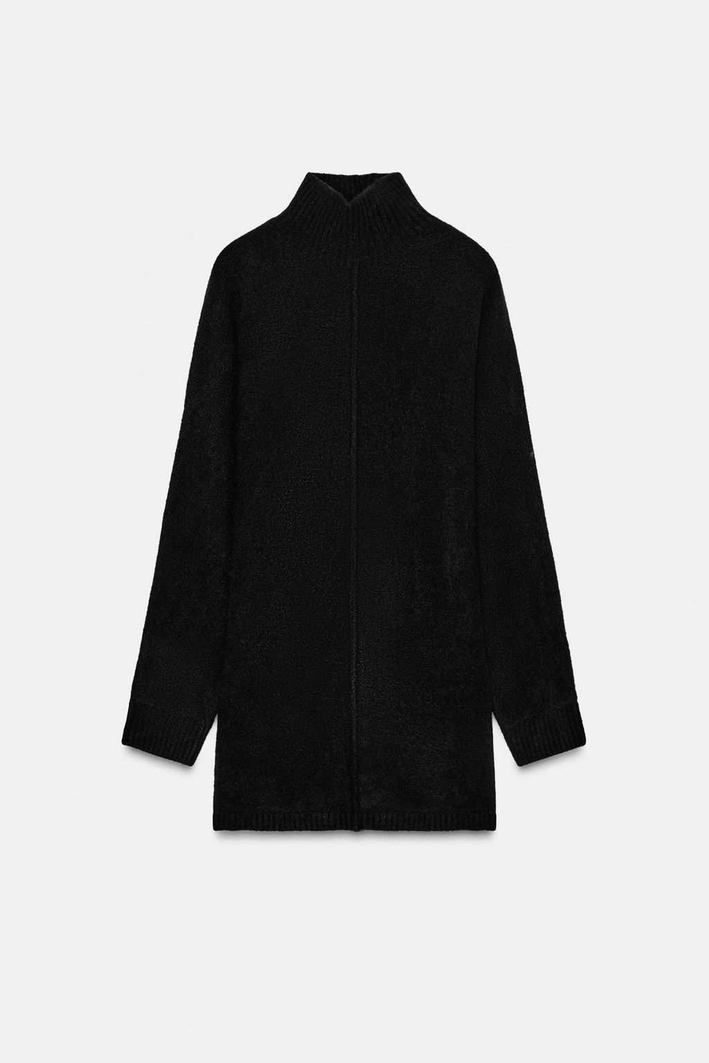 VESTIDO CORTO PUNTO SOFT / Negro - Zara фото 7