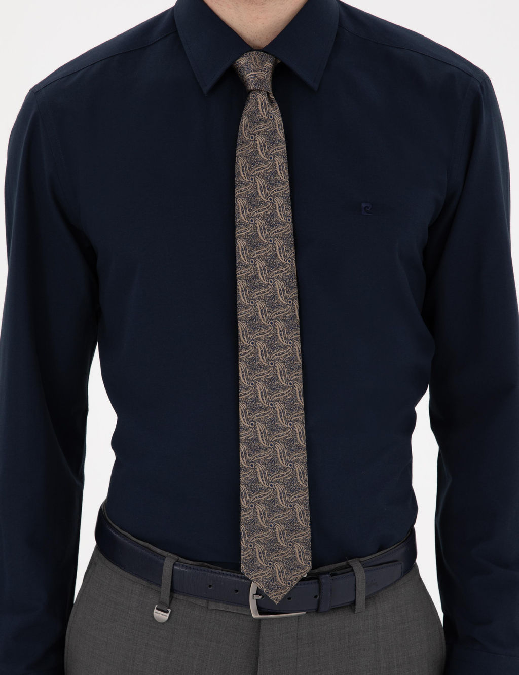 Lacivert Regular Fit Uzun Kollu Basic G_mlek - Pierre cardin фото 6