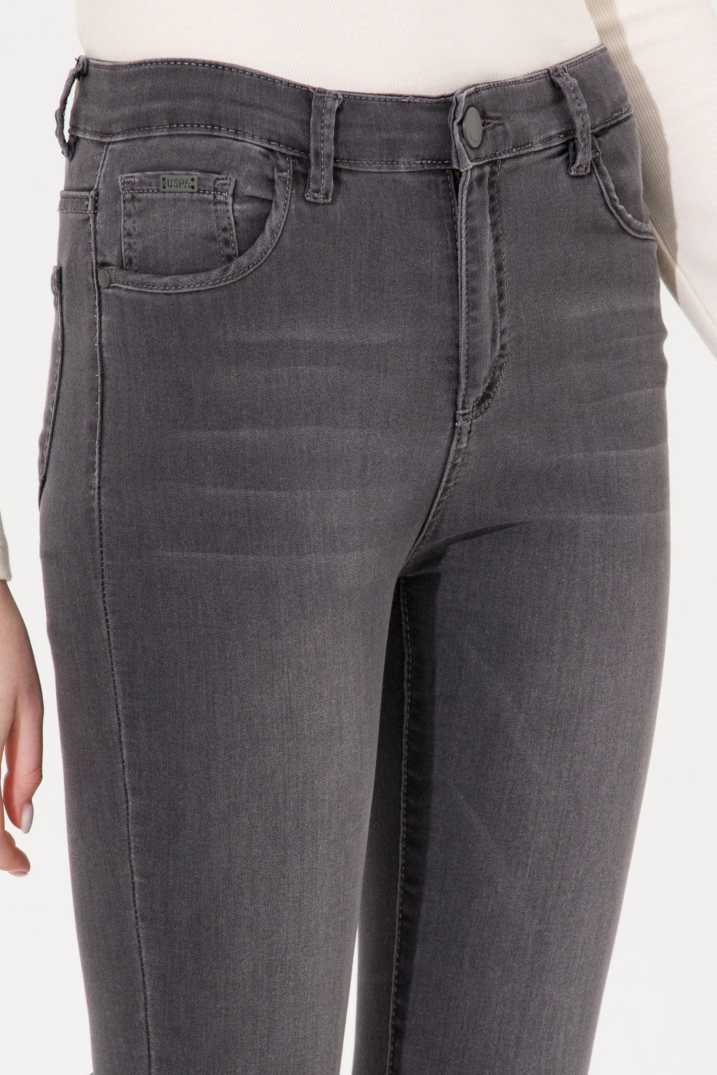 Женские серые джинсовые брюки - U.s. polo assn фото 13