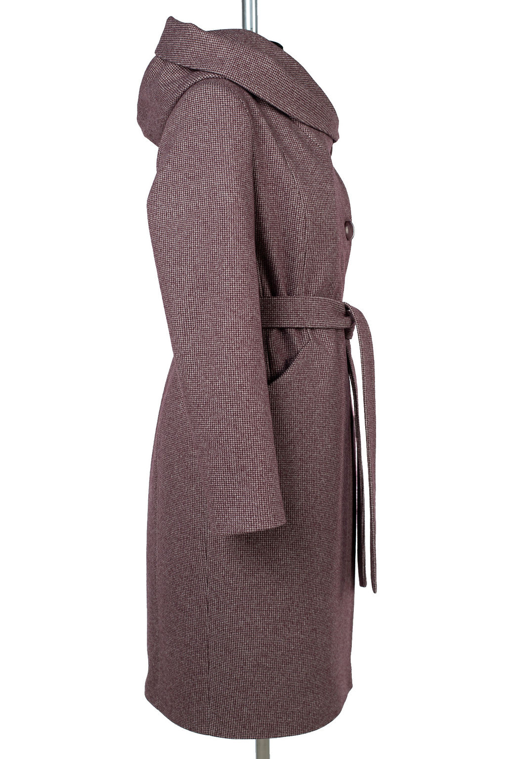 Пальто женское демисезонное (пояс) - El podio фото 12