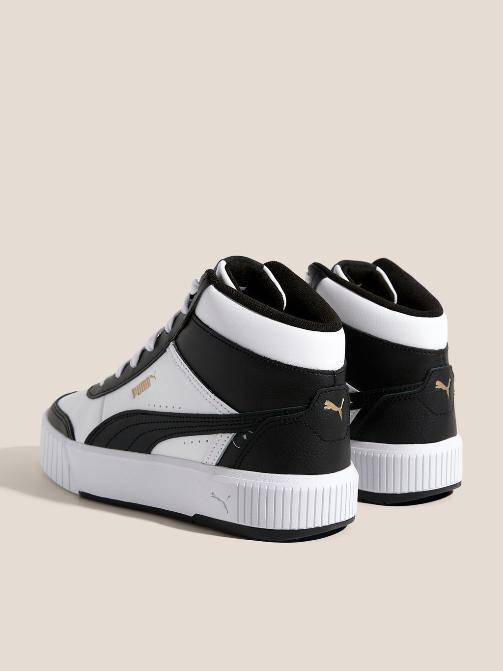 Женские высокие кеды PUMA Carina Mia Mid Артикул 4588993, белый